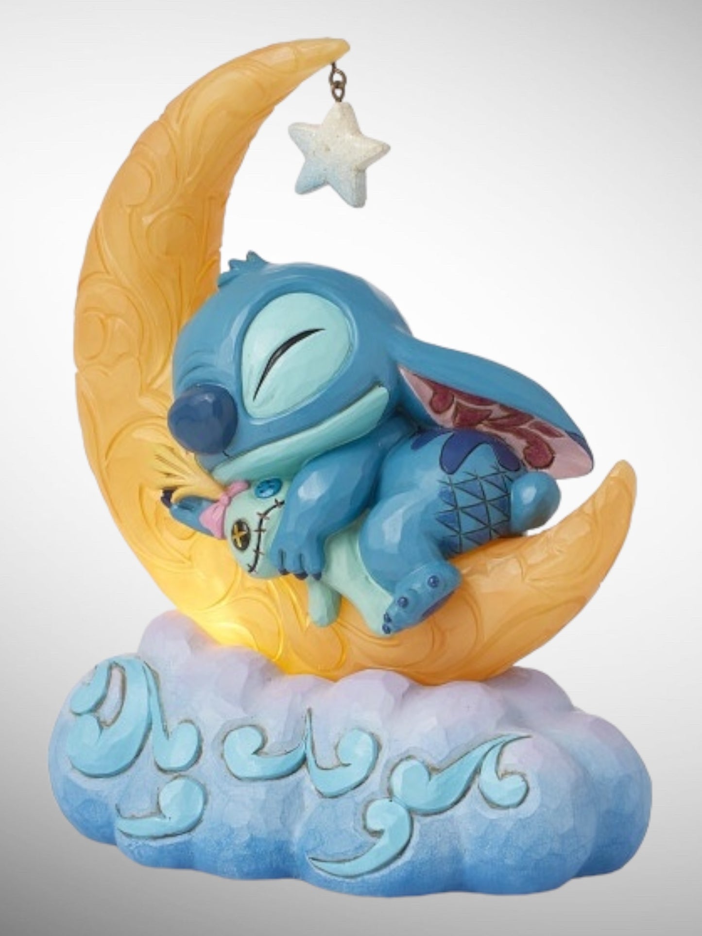 Jim Shore Disney Traditions - Sweet Dreams Stitch Light Up Figurine - PREORDER