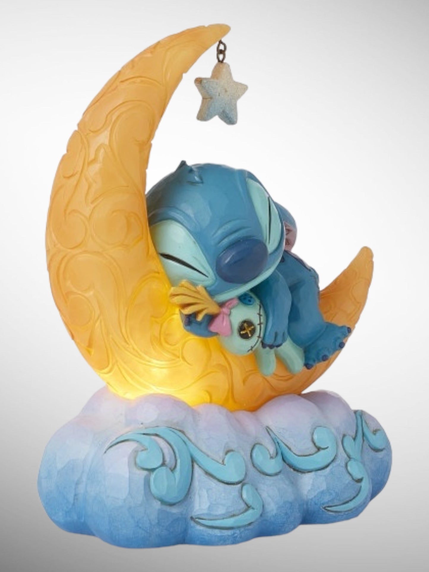 Jim Shore Disney Traditions - Sweet Dreams Stitch Light Up Figurine - PREORDER