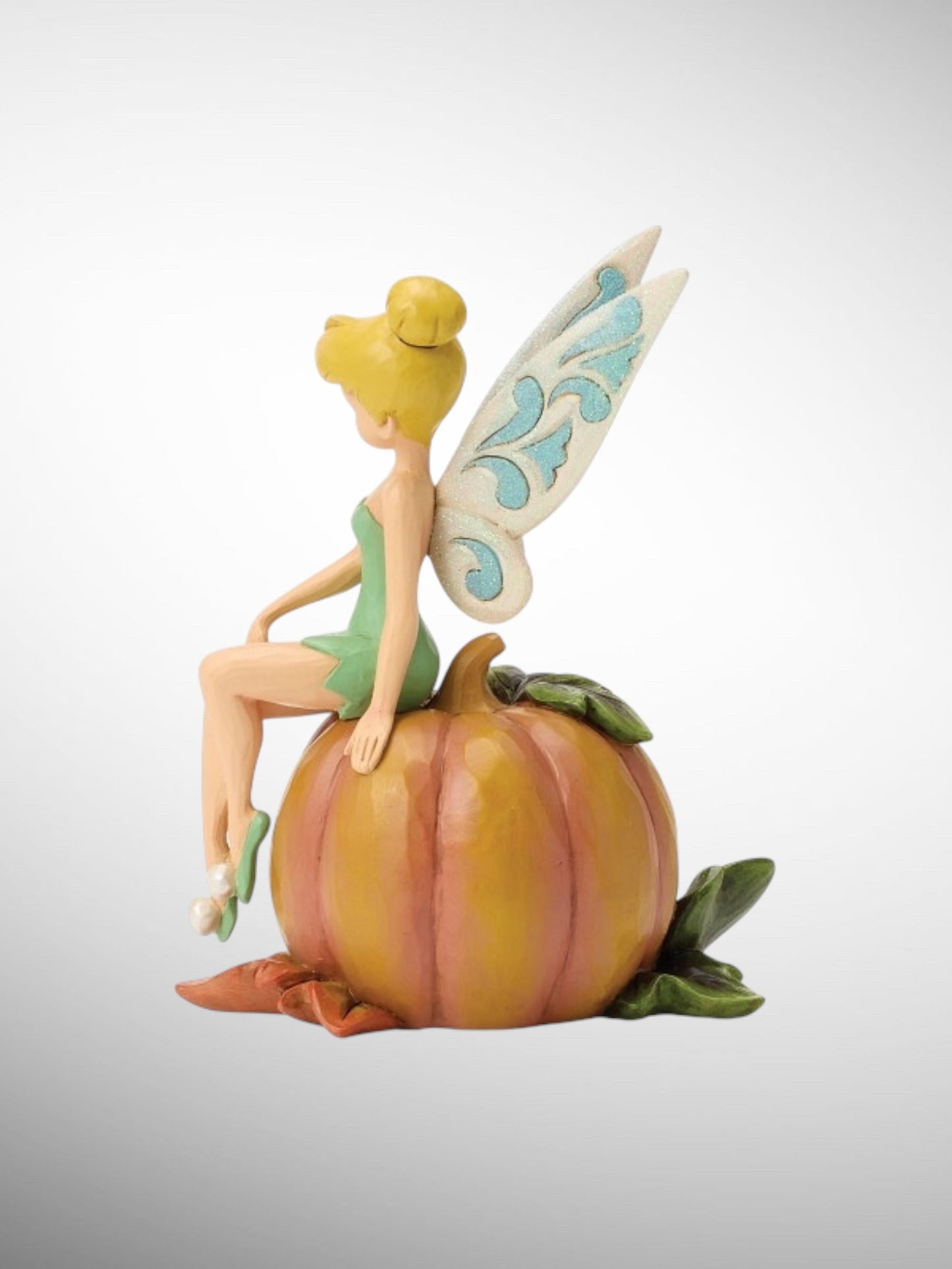 Jim Shore Disney Traditions - Pumpkin Patch Pixie Tinker Bell Halloween Figurine - PREORDER