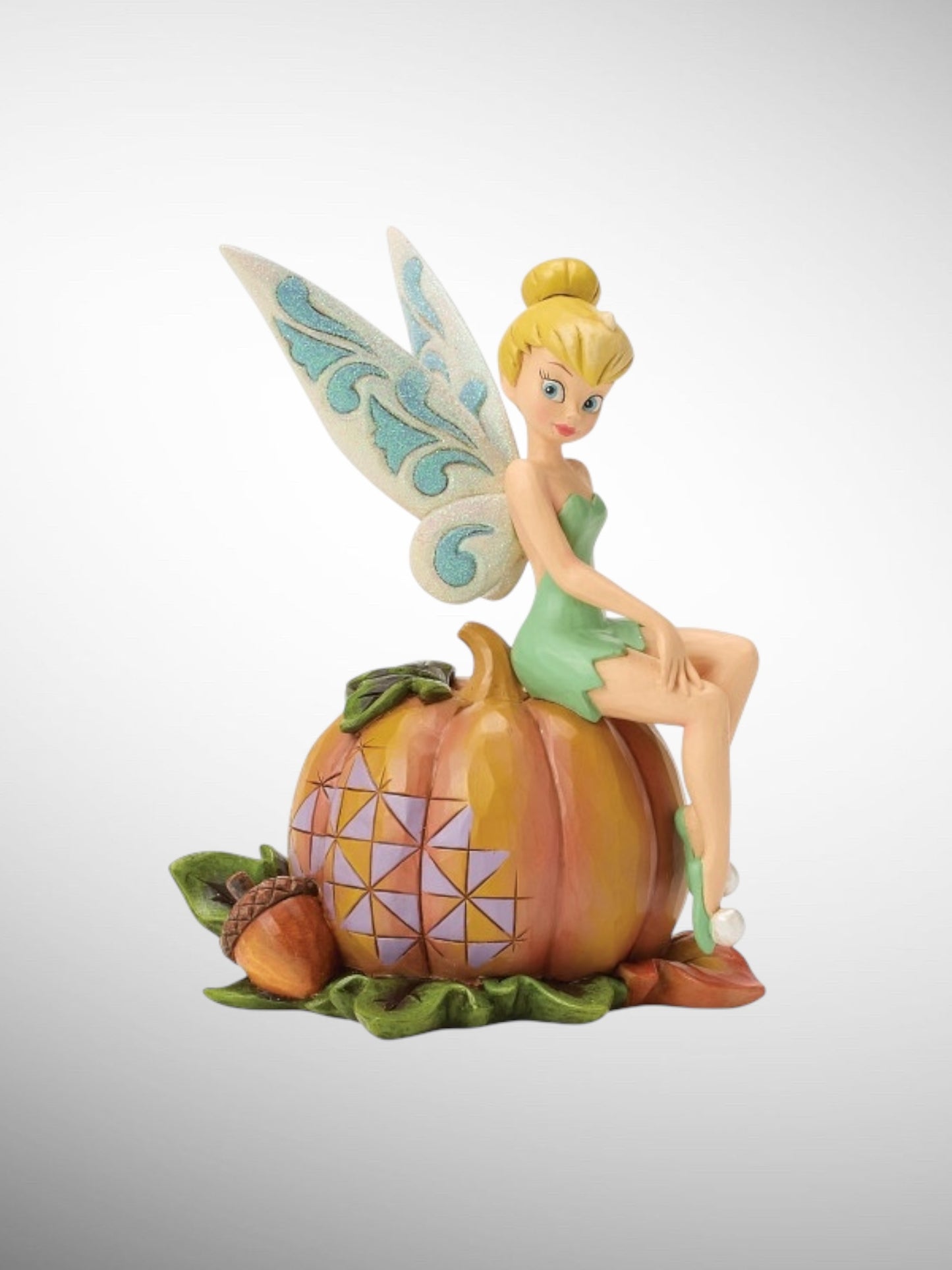 Jim Shore Disney Traditions - Pumpkin Patch Pixie Tinker Bell Halloween Figurine - PREORDER