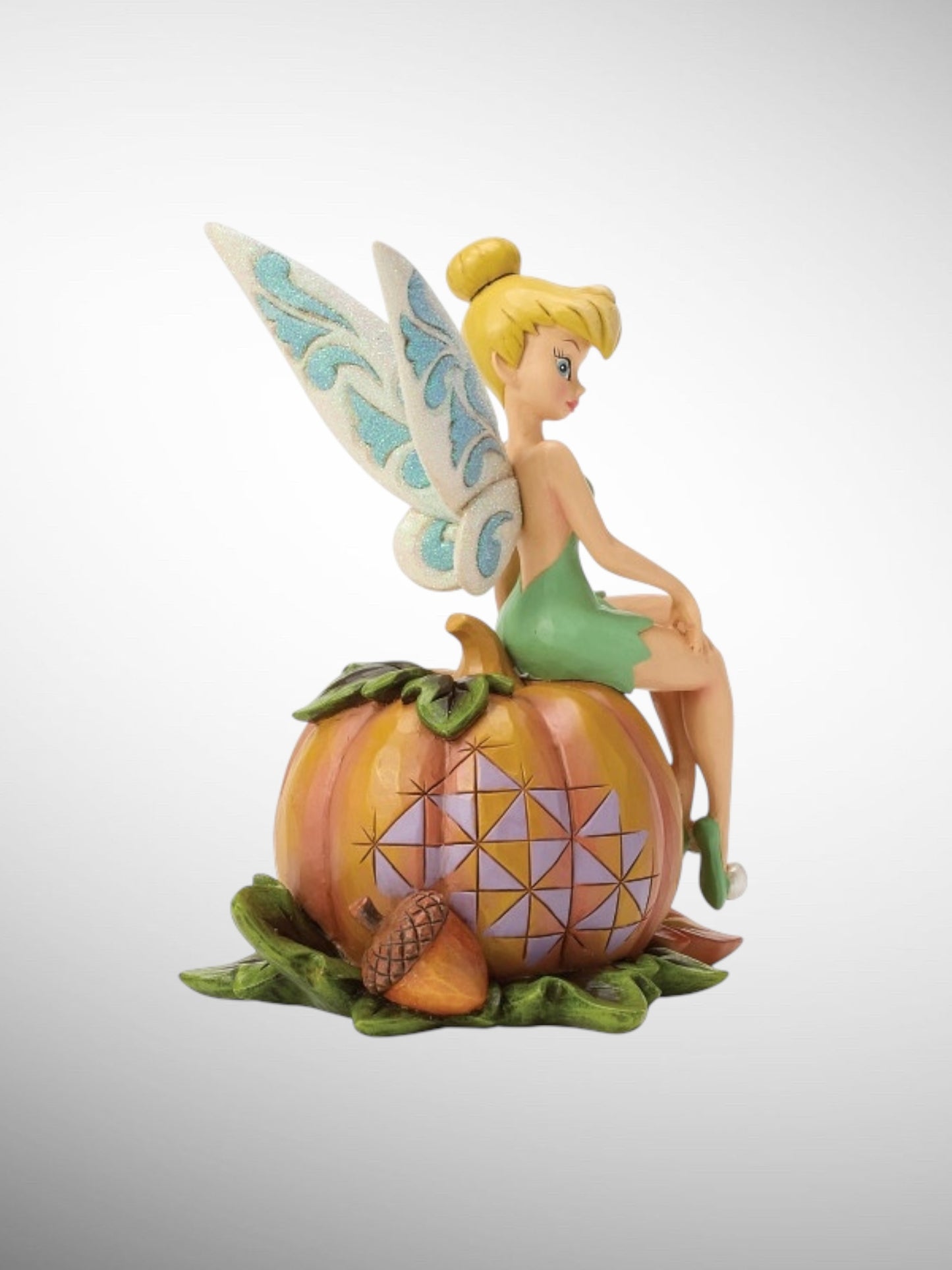 Jim Shore Disney Traditions - Pumpkin Patch Pixie Tinker Bell Halloween Figurine - PREORDER