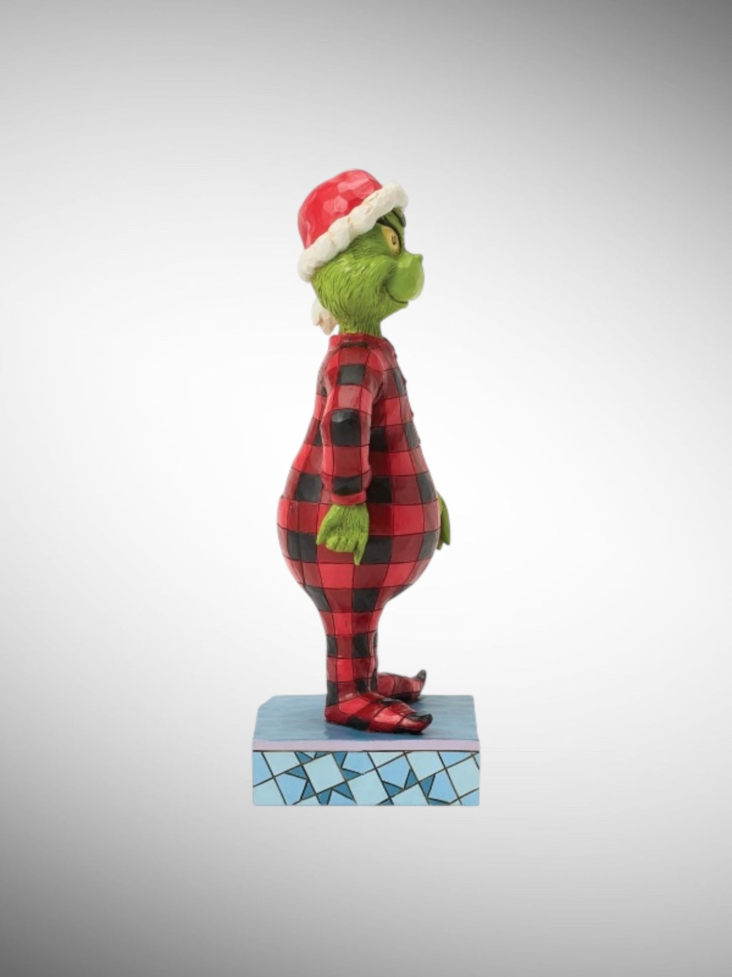 Jim Shore Dr. Seuss The Grinch - Grinch Wearing Pajamas Figurine - PREORDER