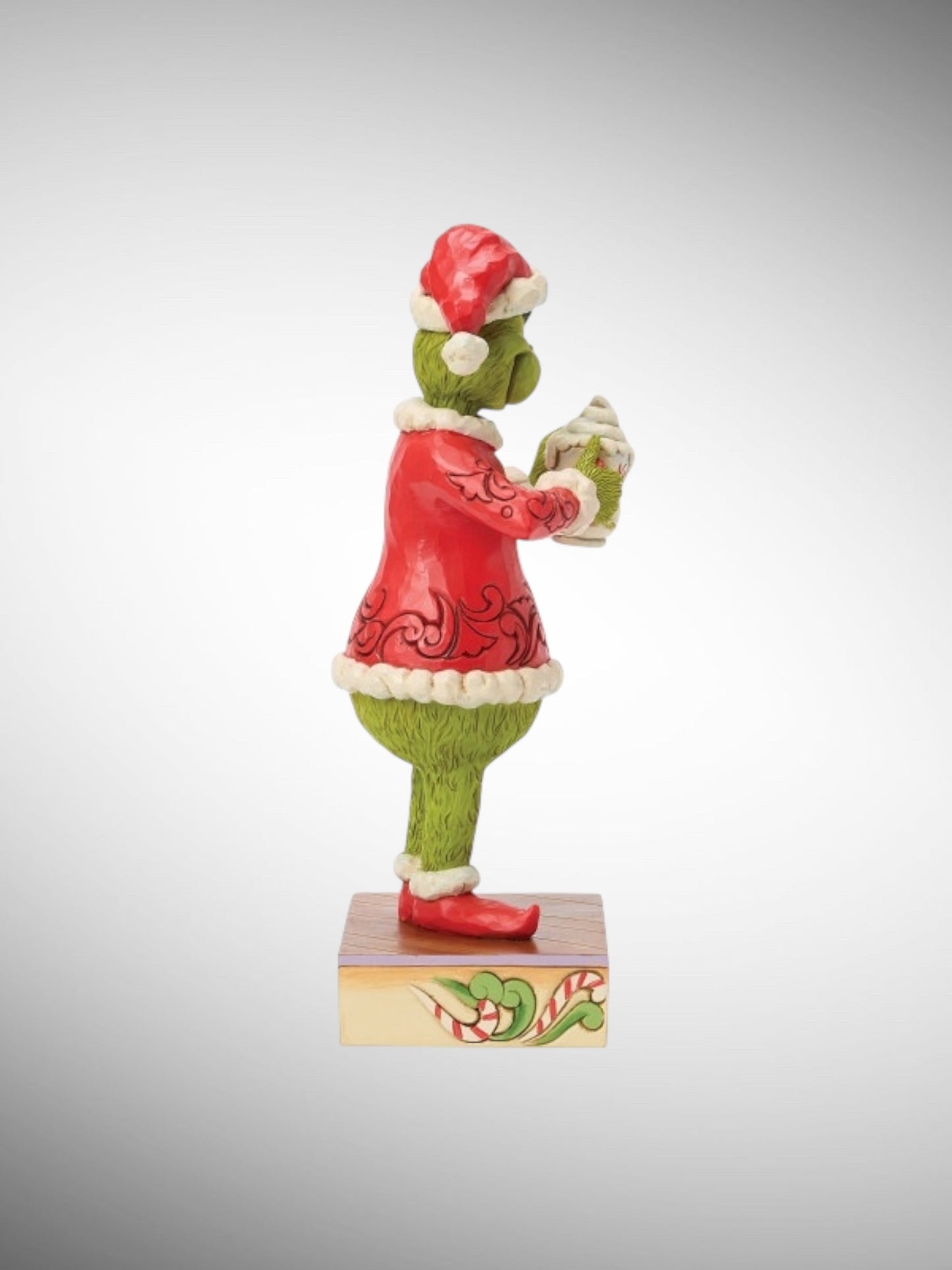 Jim Shore Dr. Seuss The Grinch - Grinch with Hot Chocolate Mug Figurine - PREORDER