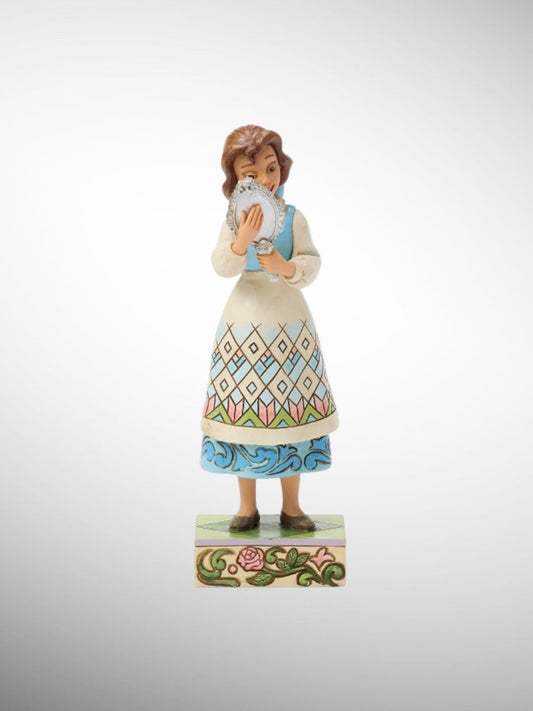 Jim Shore Disney Traditions - A Glimpse Within Belle Beauty and the Beast Figurine - PREORDER