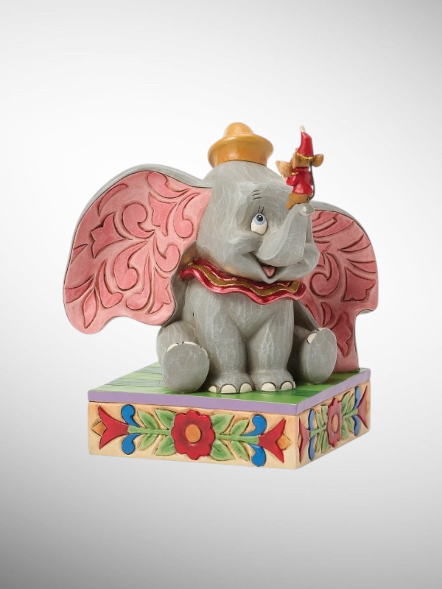Jim Shore Disney Traditions - Big Ears, Bigger Friendship Dumbo Timothy Figurine - PREORDER