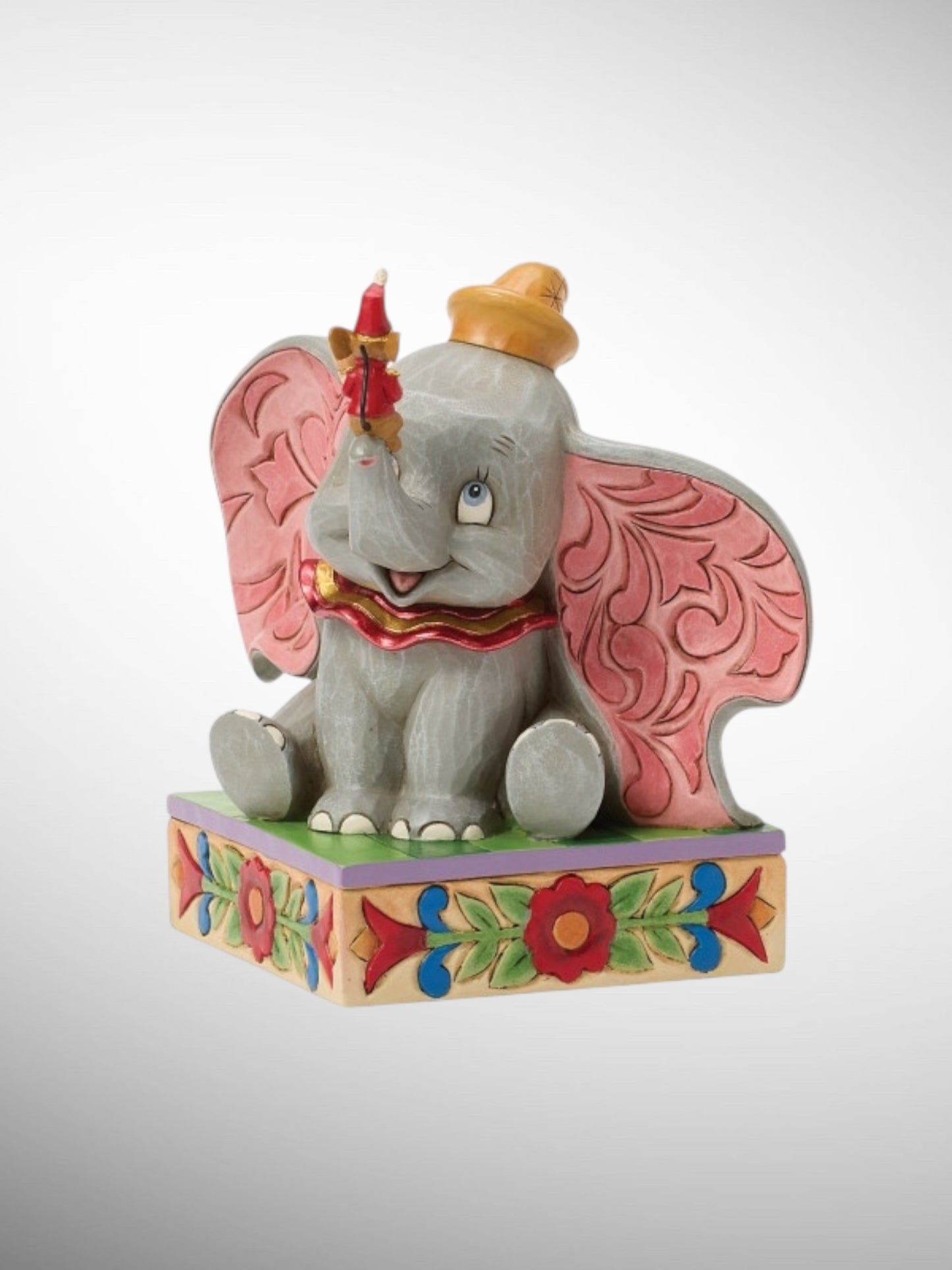 Jim Shore Disney Traditions - Big Ears, Bigger Friendship Dumbo Timothy Figurine - PREORDER