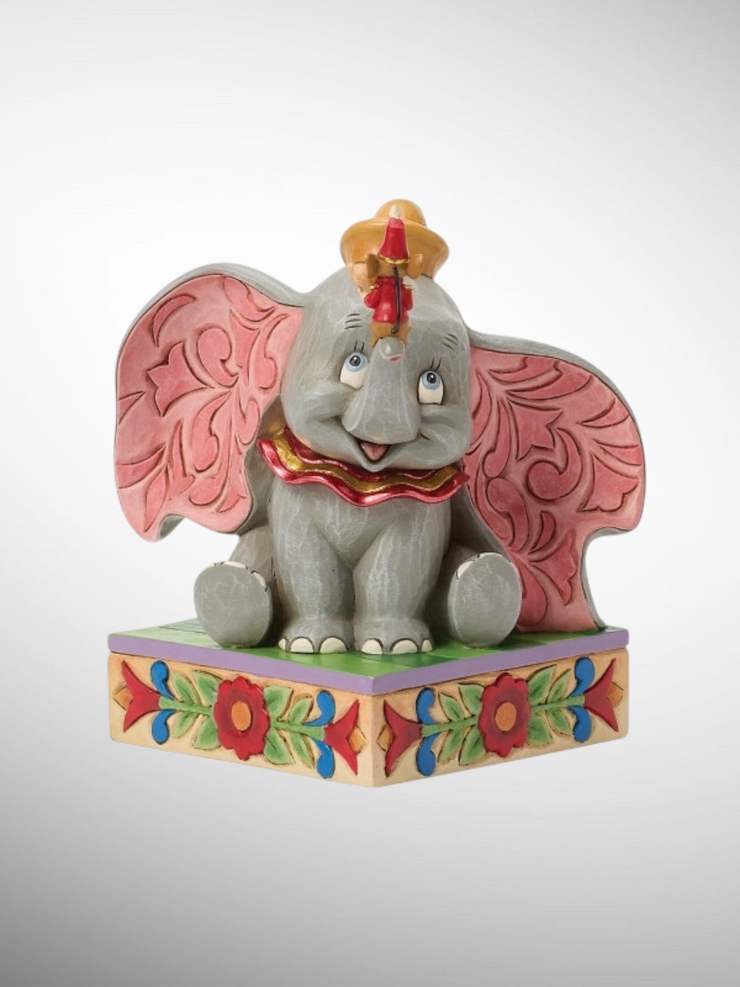 Jim Shore Disney Traditions - Big Ears, Bigger Friendship Dumbo Timothy Figurine - PREORDER
