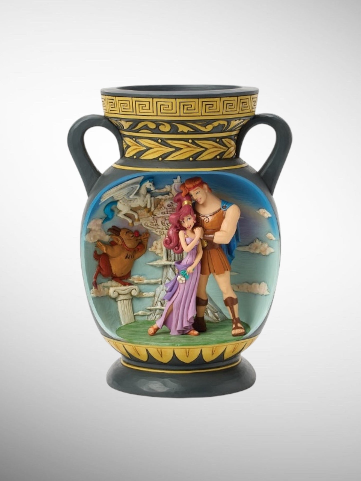 Jim Shore Disney Traditions - A Hero's Journey Hercules Vase Diorama Figurine - PREORDER