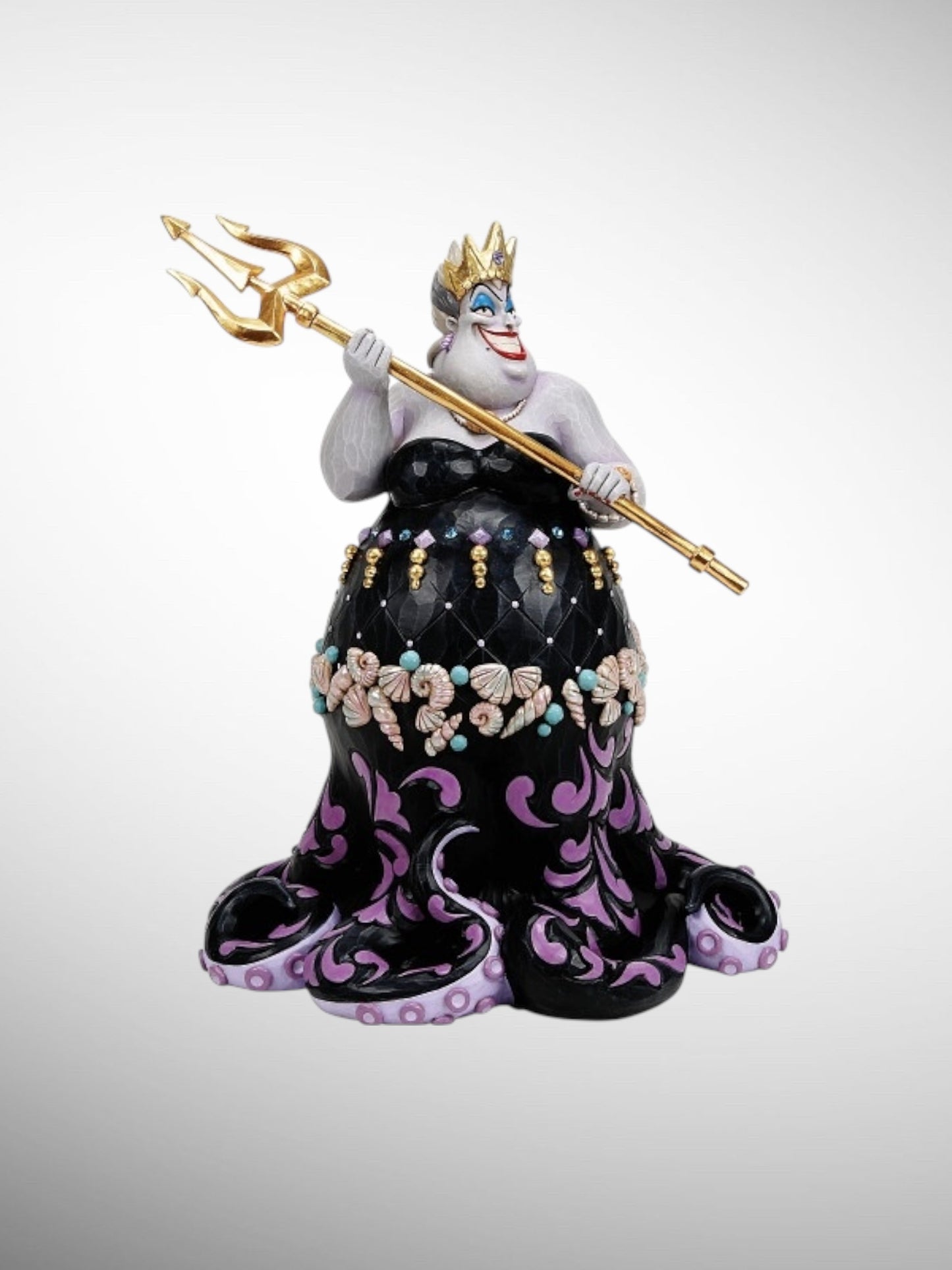 Jim Shore Disney Traditions - Queen of the Seven Seas Ursula Deluxe Figurine - PREORDER