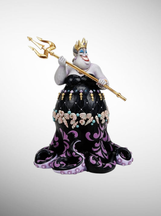 Jim Shore Disney Traditions - Queen of the Seven Seas Ursula Deluxe Figurine - PREORDER