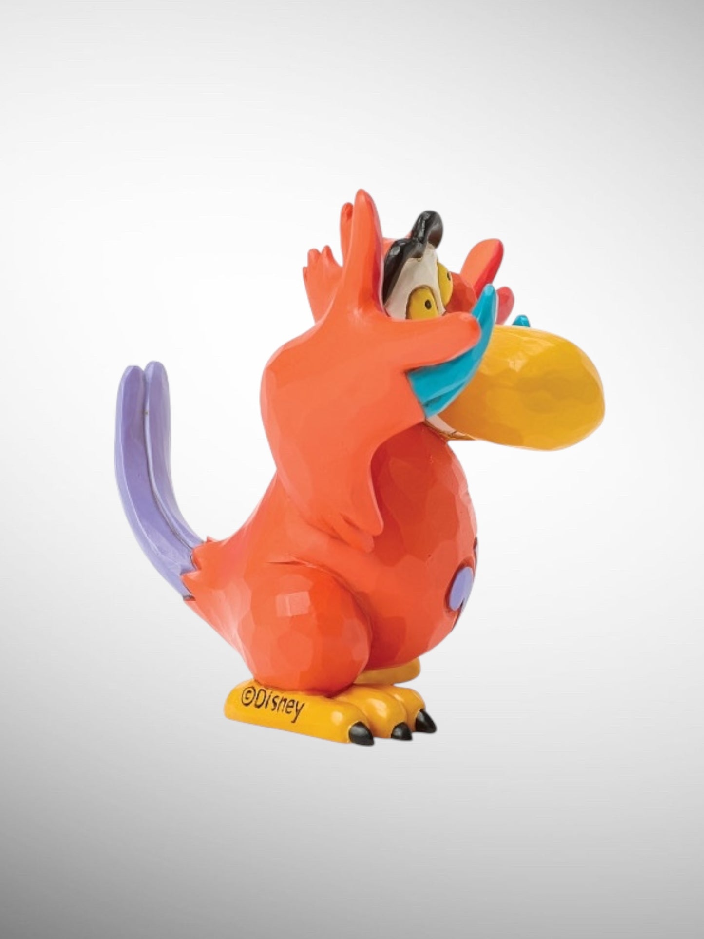 Jim Shore Disney Traditions - Iago Mini Aladdin Figurine - PREORDER