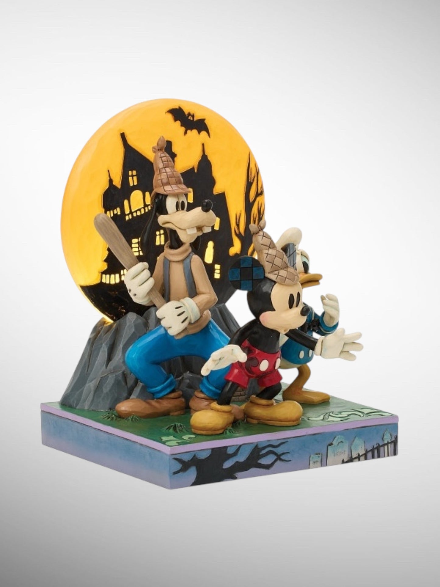 Jim Shore Disney Traditions - Look Out! Ghosts! Lonesome Ghosts Figurine - PREORDER