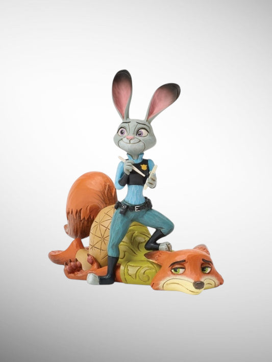 Jim Shore Disney Traditions - It's Called a Hustle, Sweetheart Zootopia Figurine - PREORDER