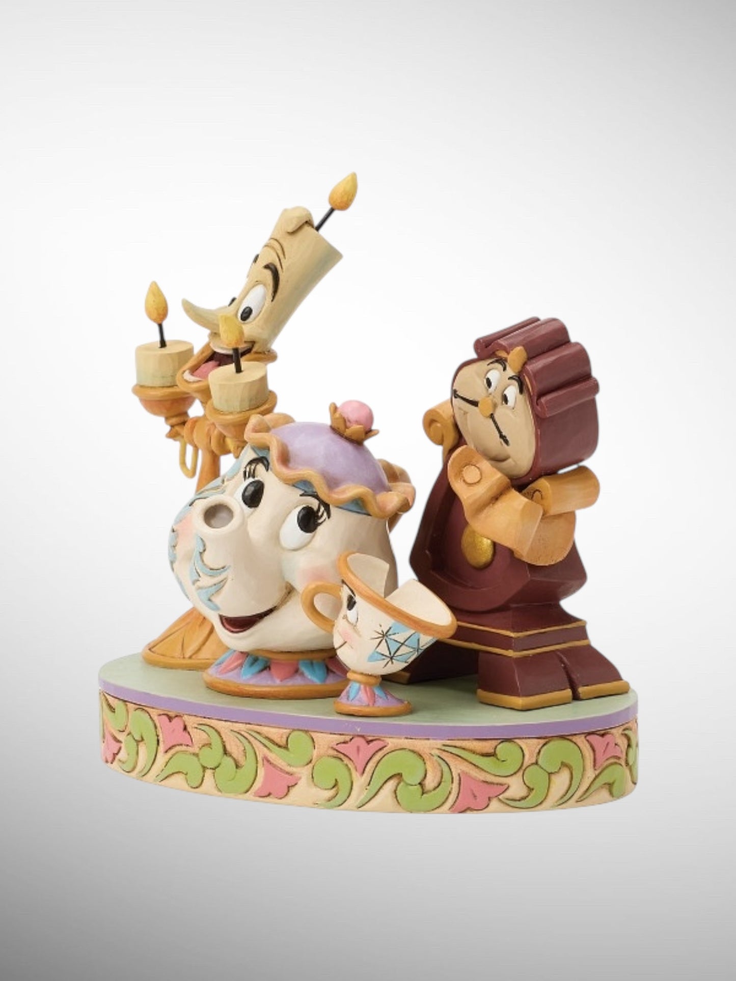 Jim Shore Disney Traditions - The Heart of the Castle Beauty and the Beast Figurine - PREORDER