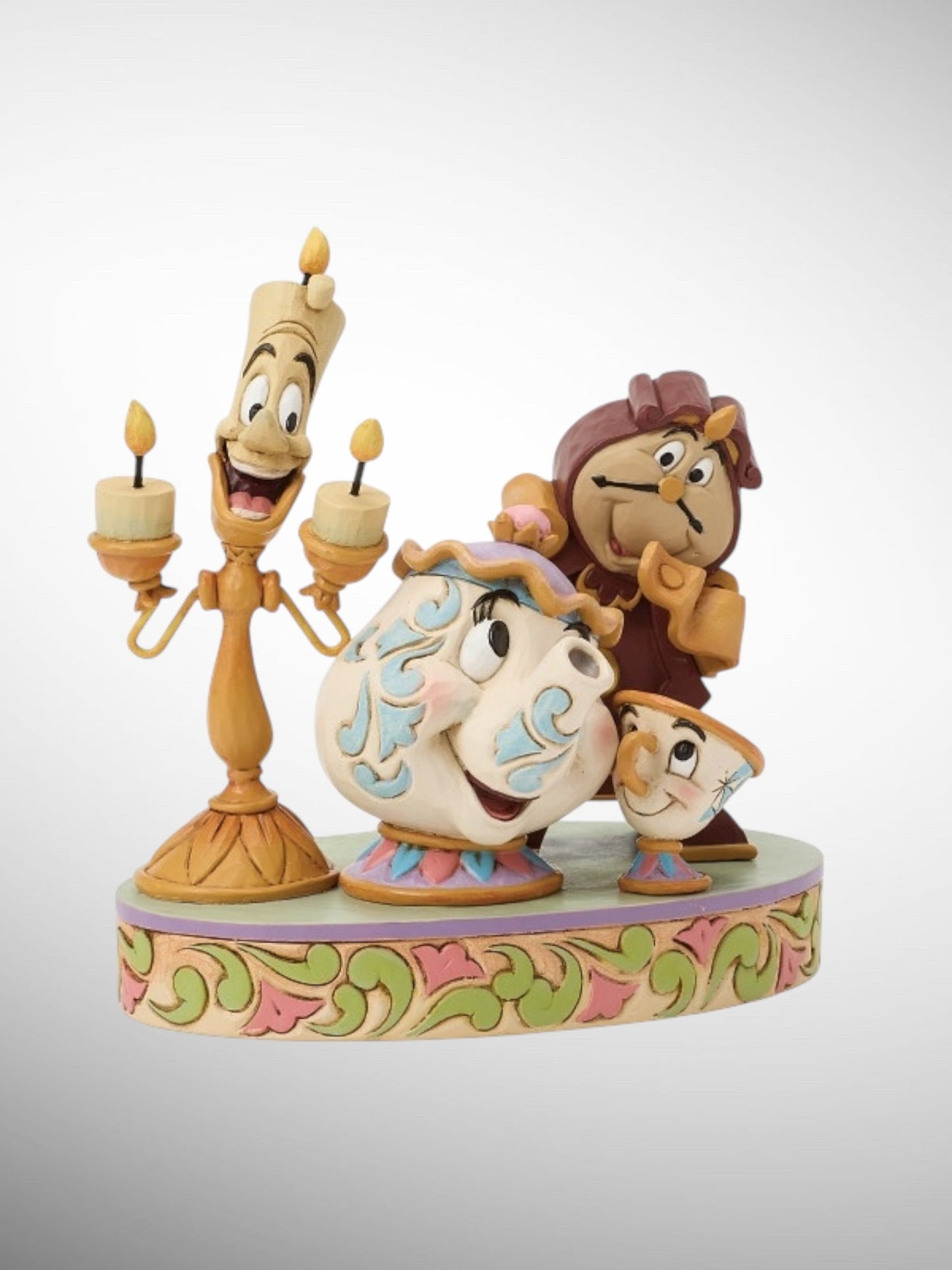 Jim Shore Disney Traditions - The Heart of the Castle Beauty and the Beast Figurine - PREORDER