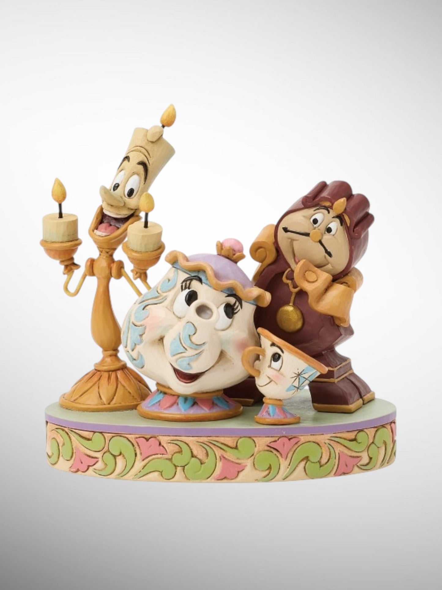 Jim Shore Disney Traditions - The Heart of the Castle Beauty and the Beast Figurine - PREORDER