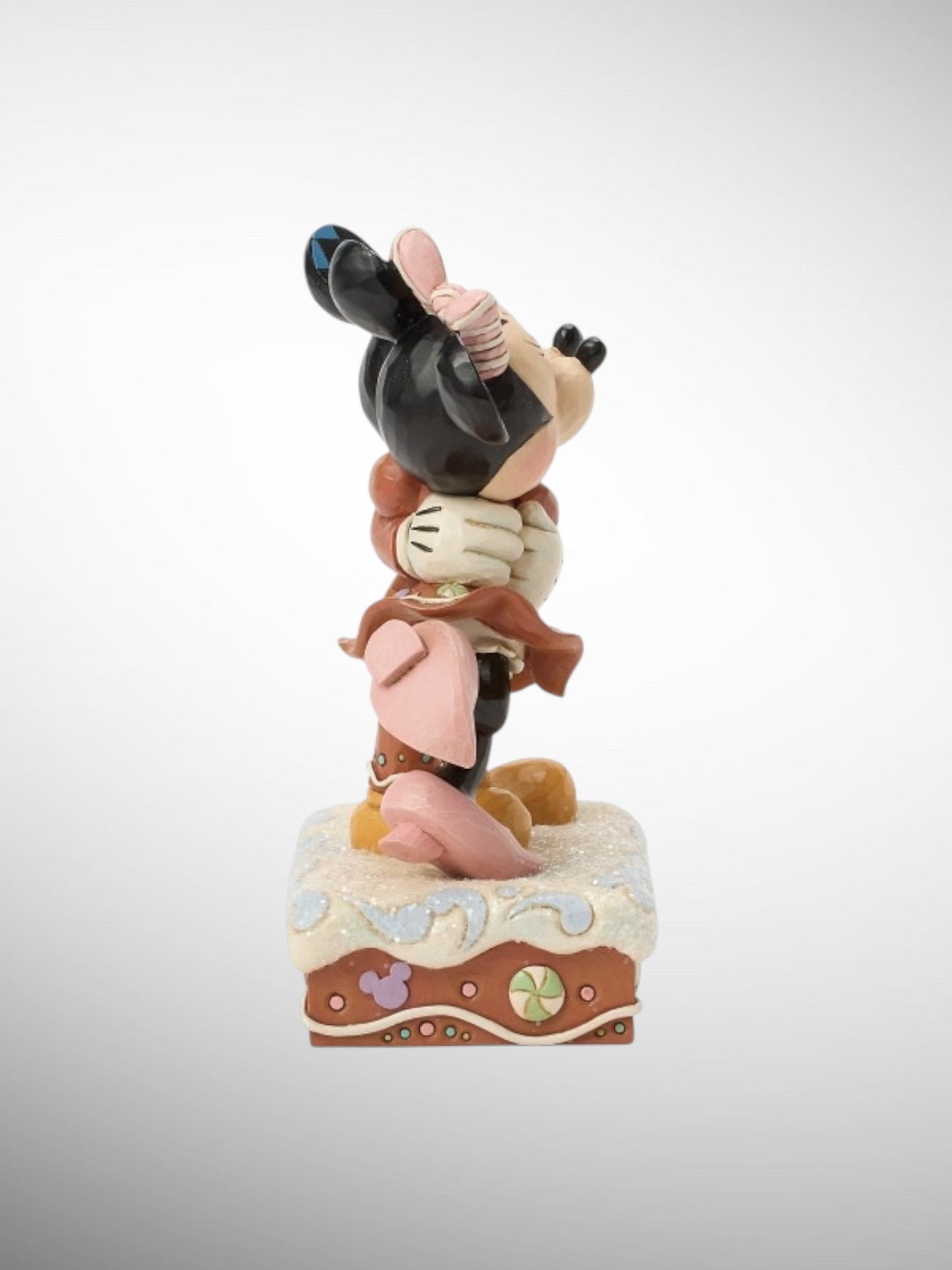 Jim Shore Disney Traditions -  Sugarcoated Sweethearts Christmas Gingerbread Mickey Minnie Figurine - PREORDER