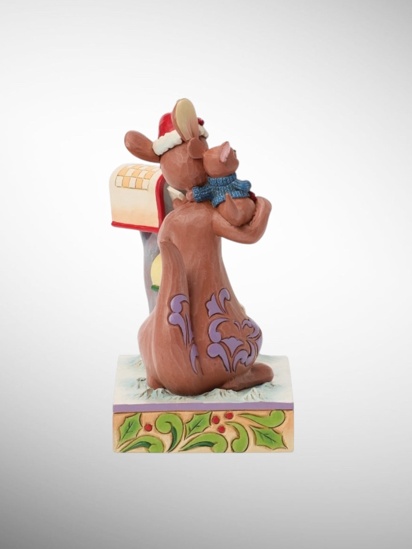 Jim Shore Disney Traditions -  Roo's Holiday Wish Kanga Roo Christmas Figurine - PREORDER