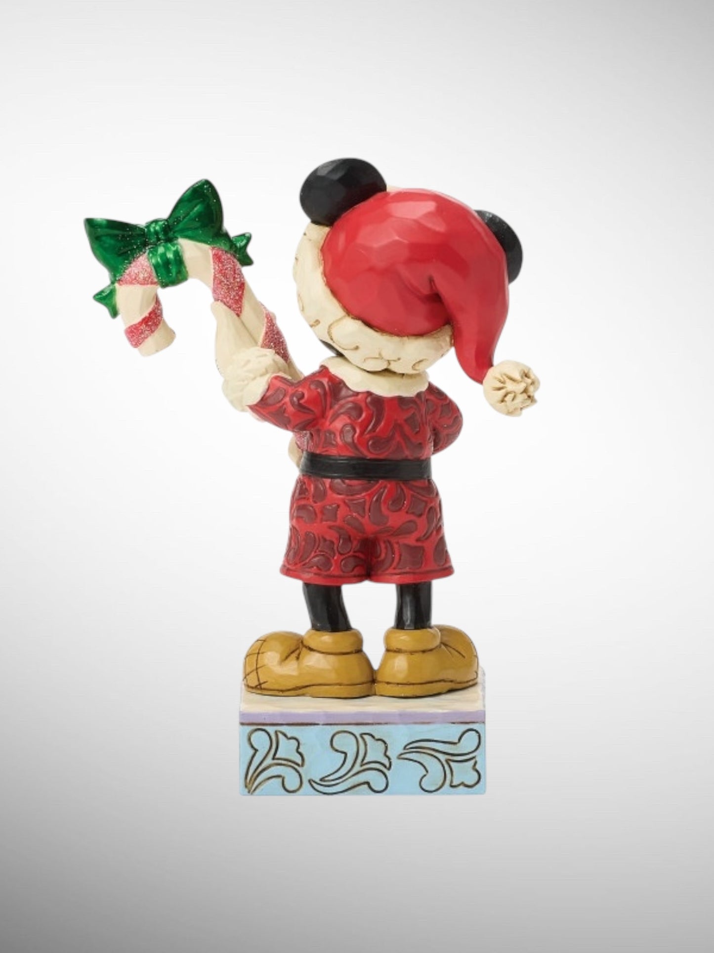Jim Shore Disney Traditions -  Peppermint Magic Christmas Mickey Figurine - PREORDER