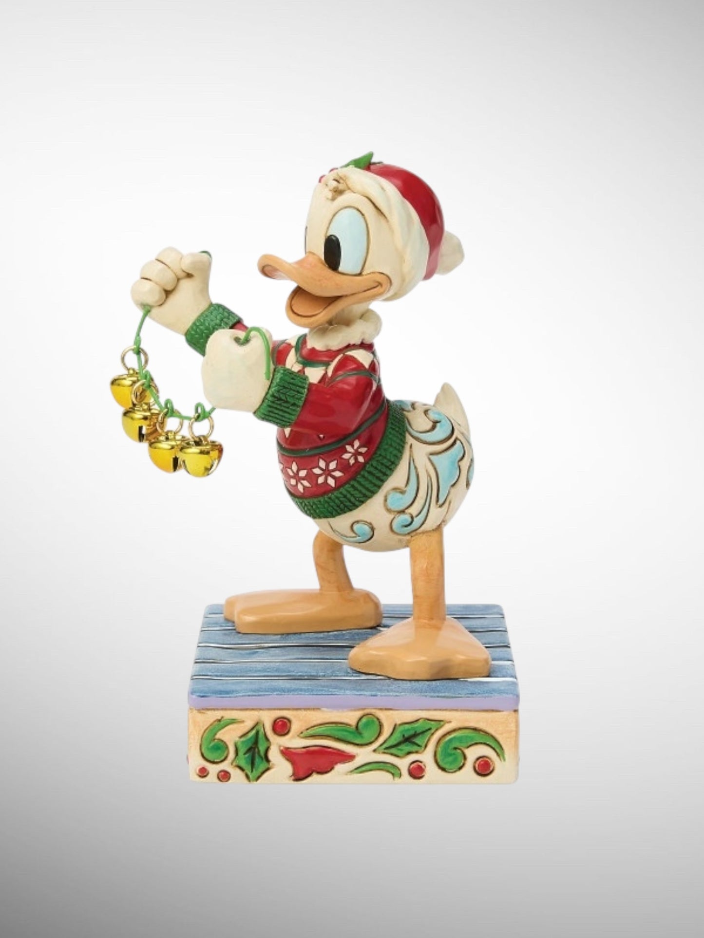 Jim Shore Disney Traditions -  Holiday Jingle Christmas Donald Figurine - PREORDER