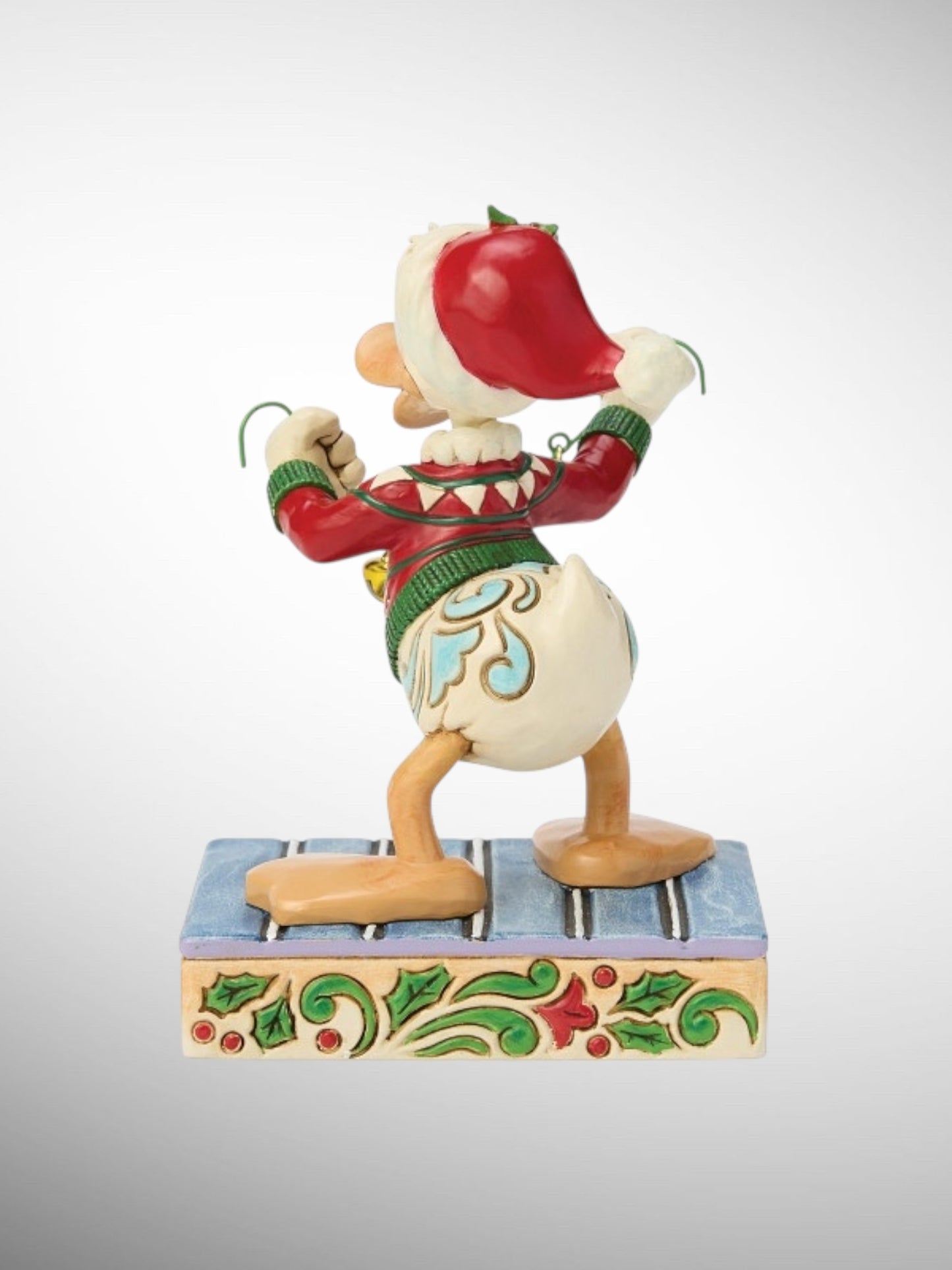 Jim Shore Disney Traditions -  Holiday Jingle Christmas Donald Figurine - PREORDER