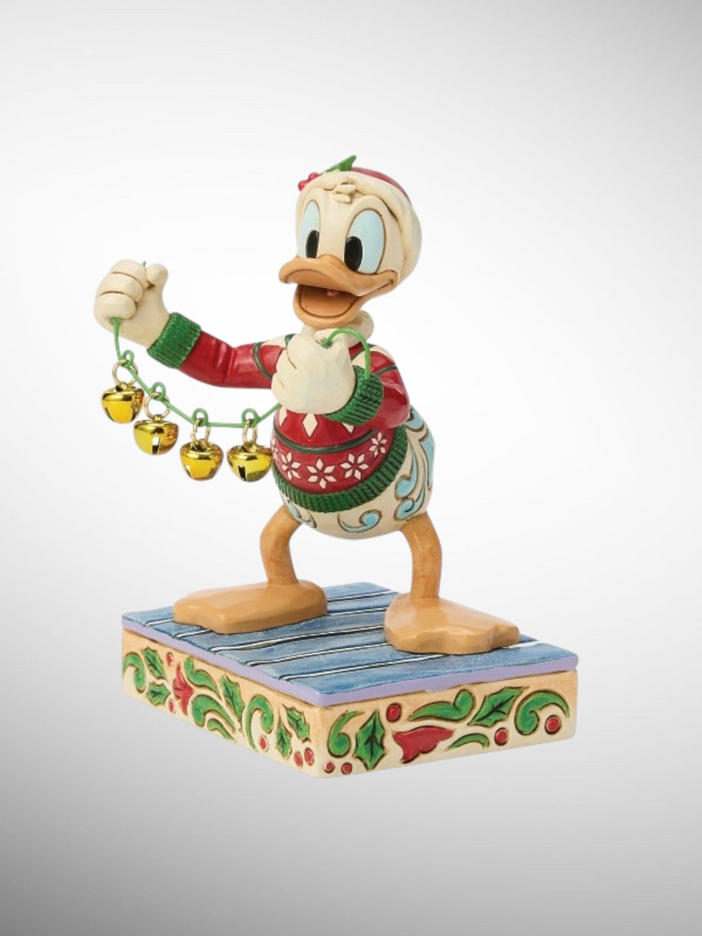 Jim Shore Disney Traditions -  Holiday Jingle Christmas Donald Figurine - PREORDER