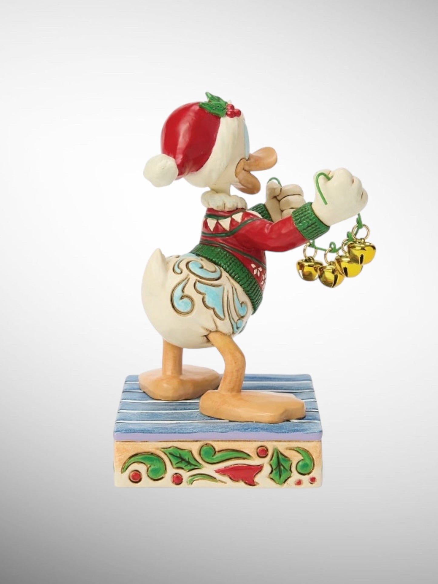 Jim Shore Disney Traditions -  Holiday Jingle Christmas Donald Figurine - PREORDER