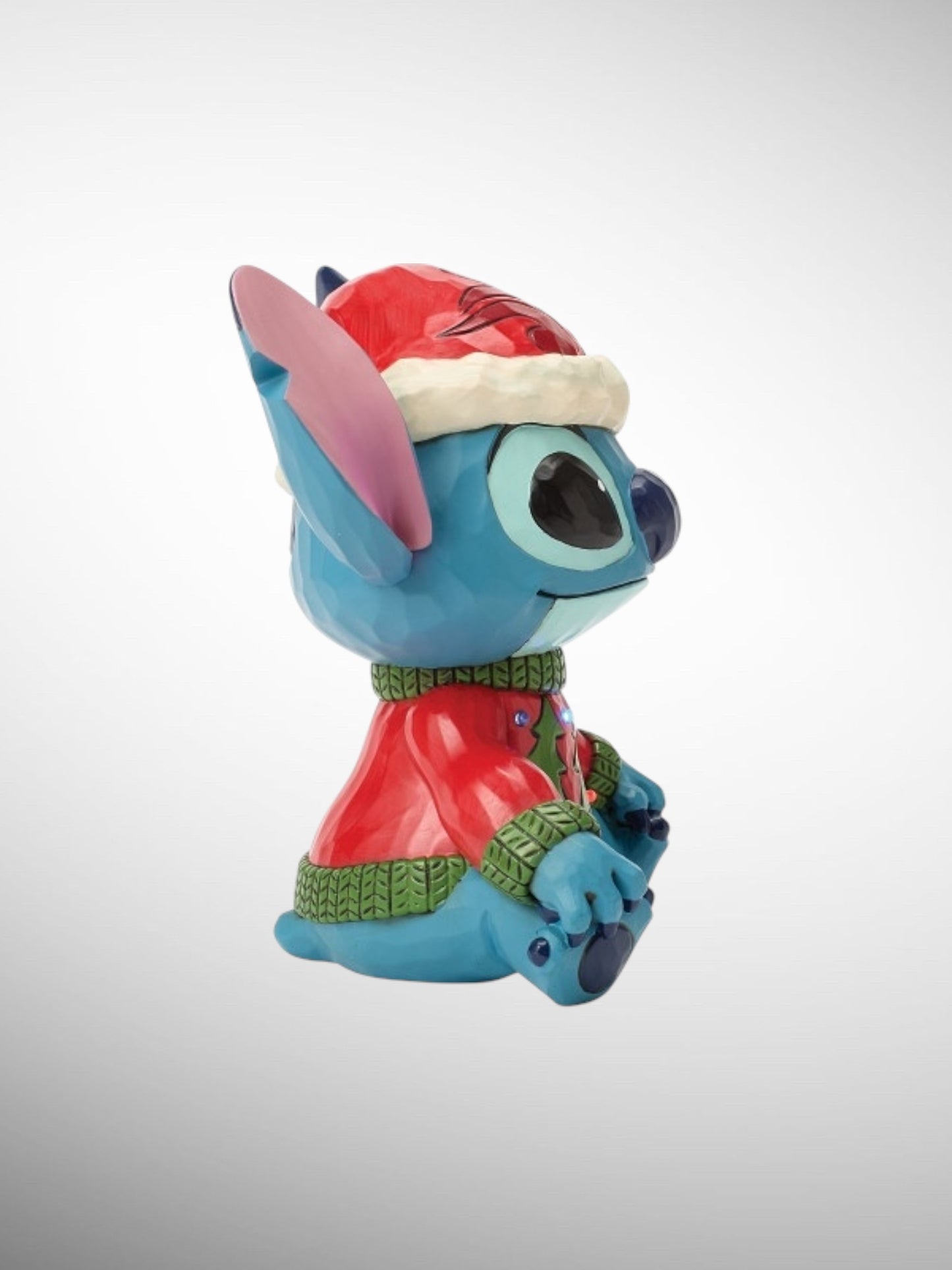 Jim Shore Disney Traditions -  Feeling Jolly and a Little Naughty Stitch Christmas Figurine - PREORDER