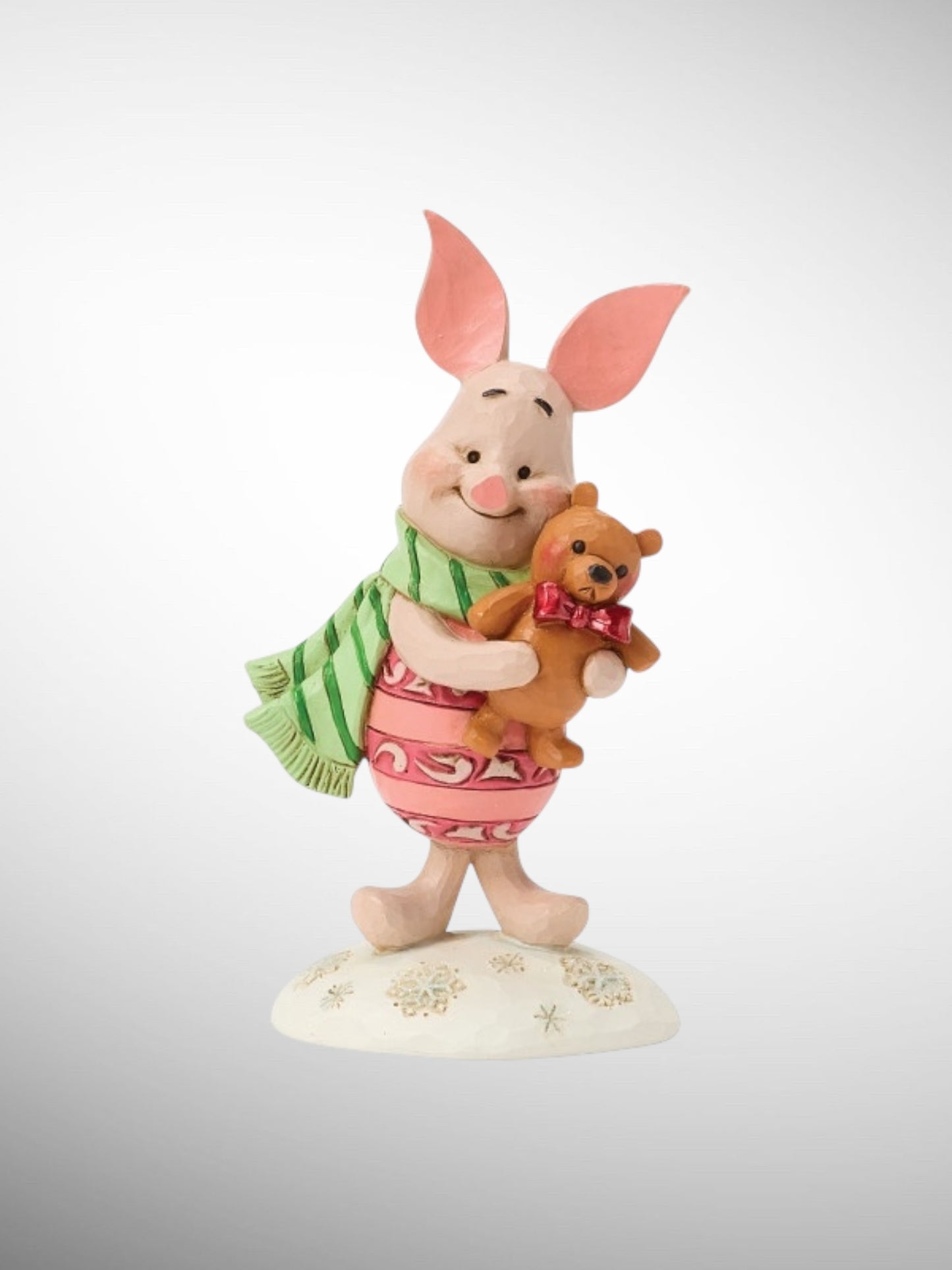 Jim Shore Disney Traditions -  Piglet Mini Christmas Figurine - PREORDER