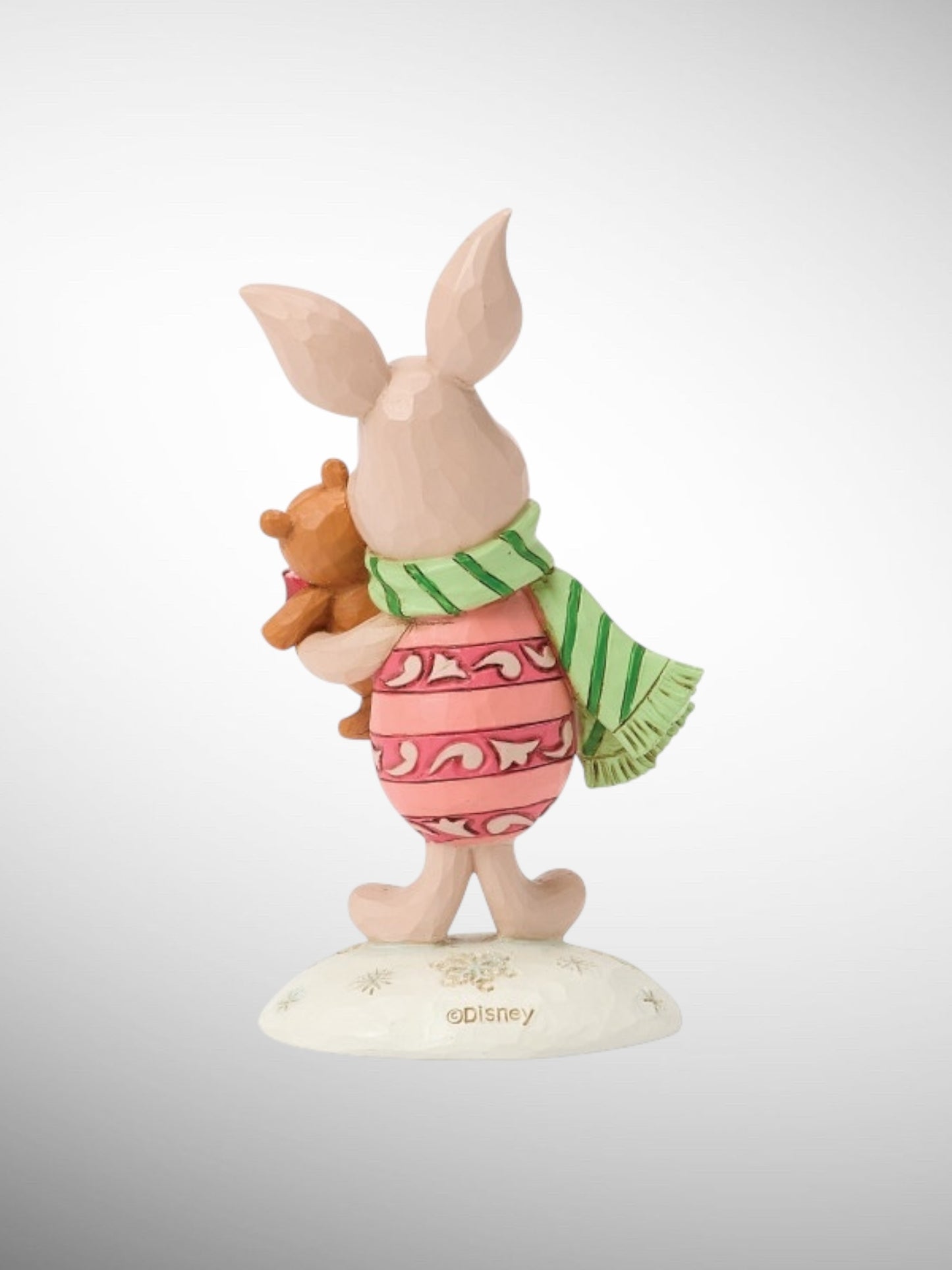 Jim Shore Disney Traditions -  Piglet Mini Christmas Figurine - PREORDER