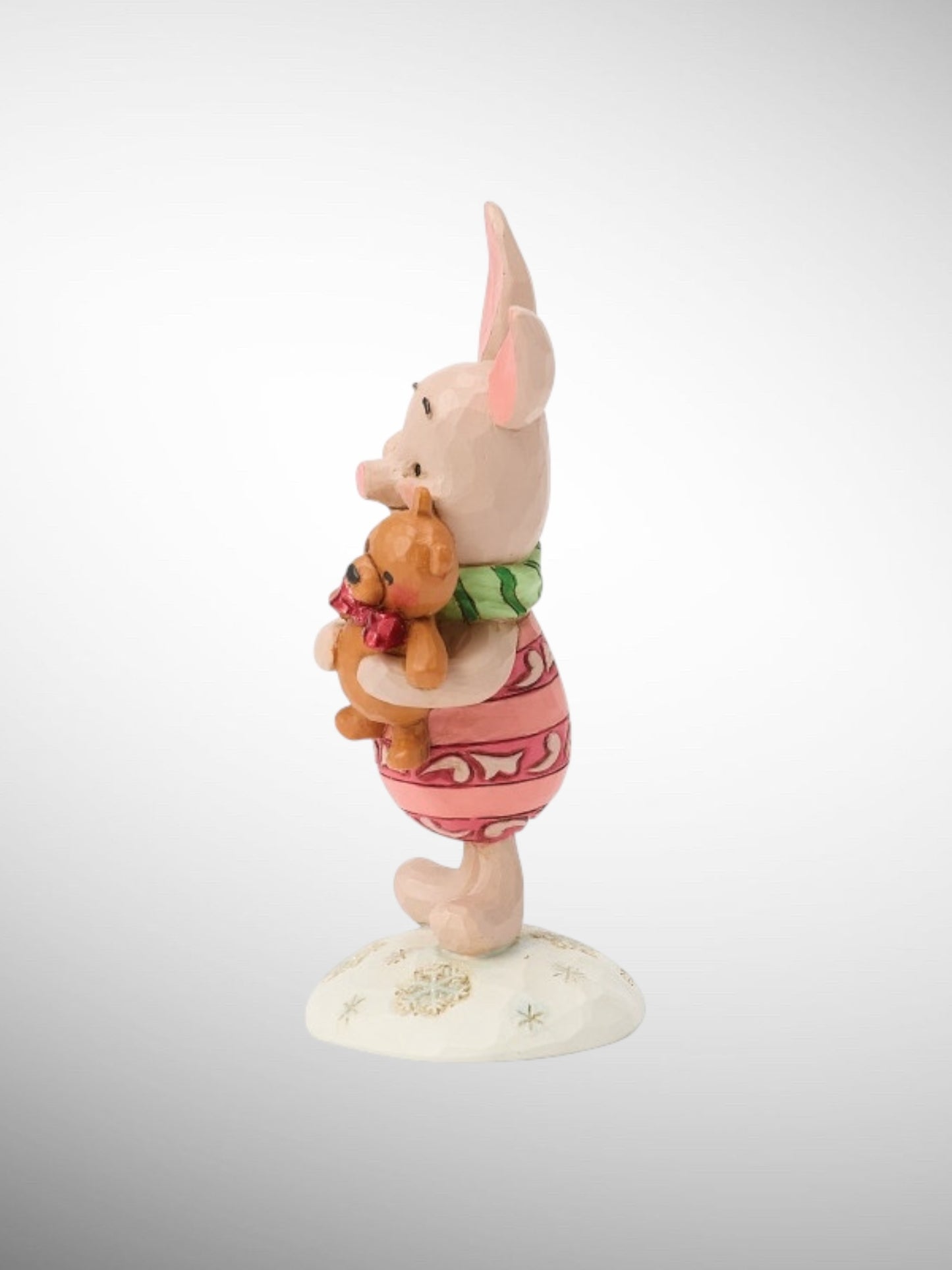 Jim Shore Disney Traditions -  Piglet Mini Christmas Figurine - PREORDER