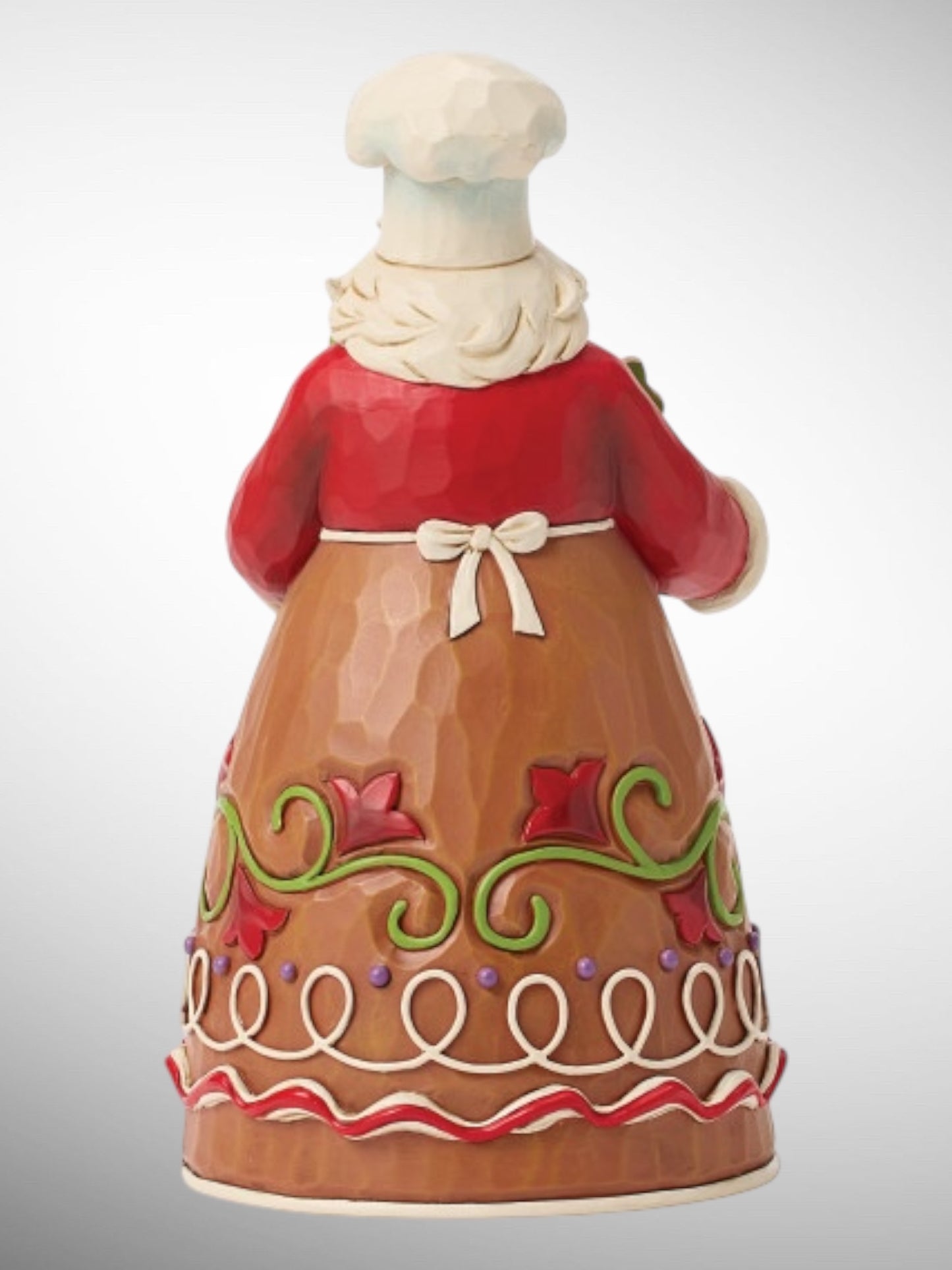 Jim Shore Gingerbread Christmas - Baking Holiday Magic Santa Figurine - PREORDER