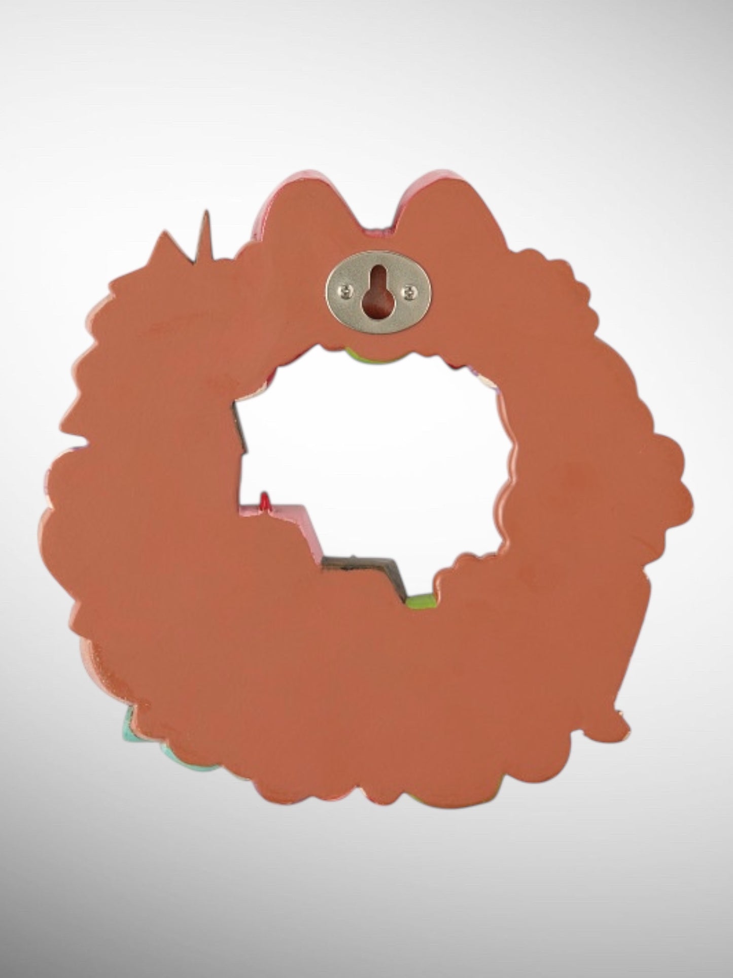 Jim Shore Gingerbread Christmas - Circle In Sweets Gingerbread Wall Wreath Figurine - PREORDER