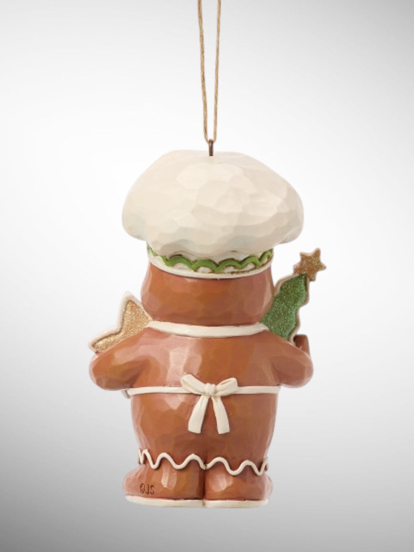 Jim Shore Gingerbread Christmas - Gingerbread with Cookies Hanging Ornament - PREORDER