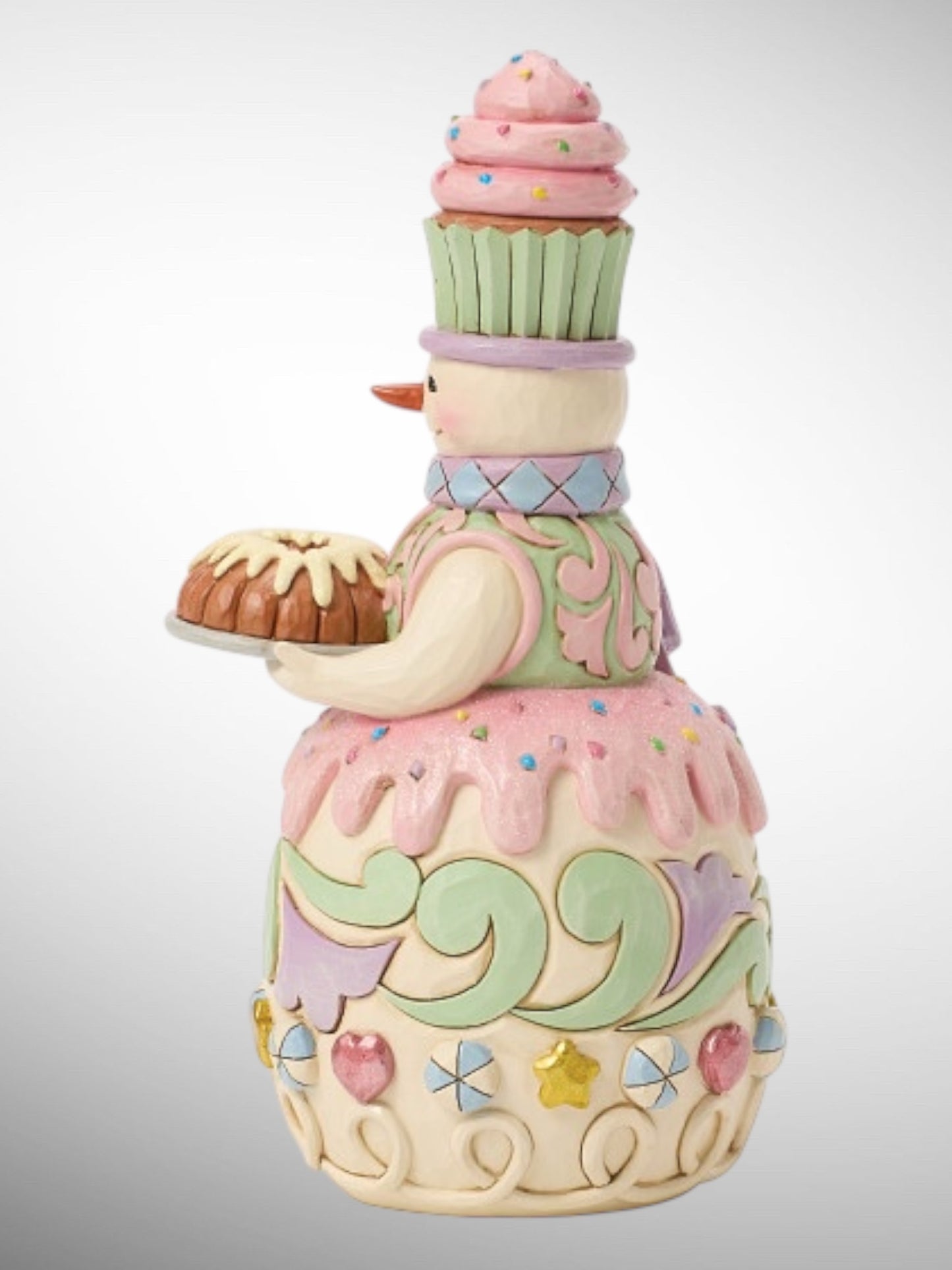 Jim Shore Heartwood Creek - Heartwood Sweets Baked Just For You Christmas Snowman Figurine - PREORDER