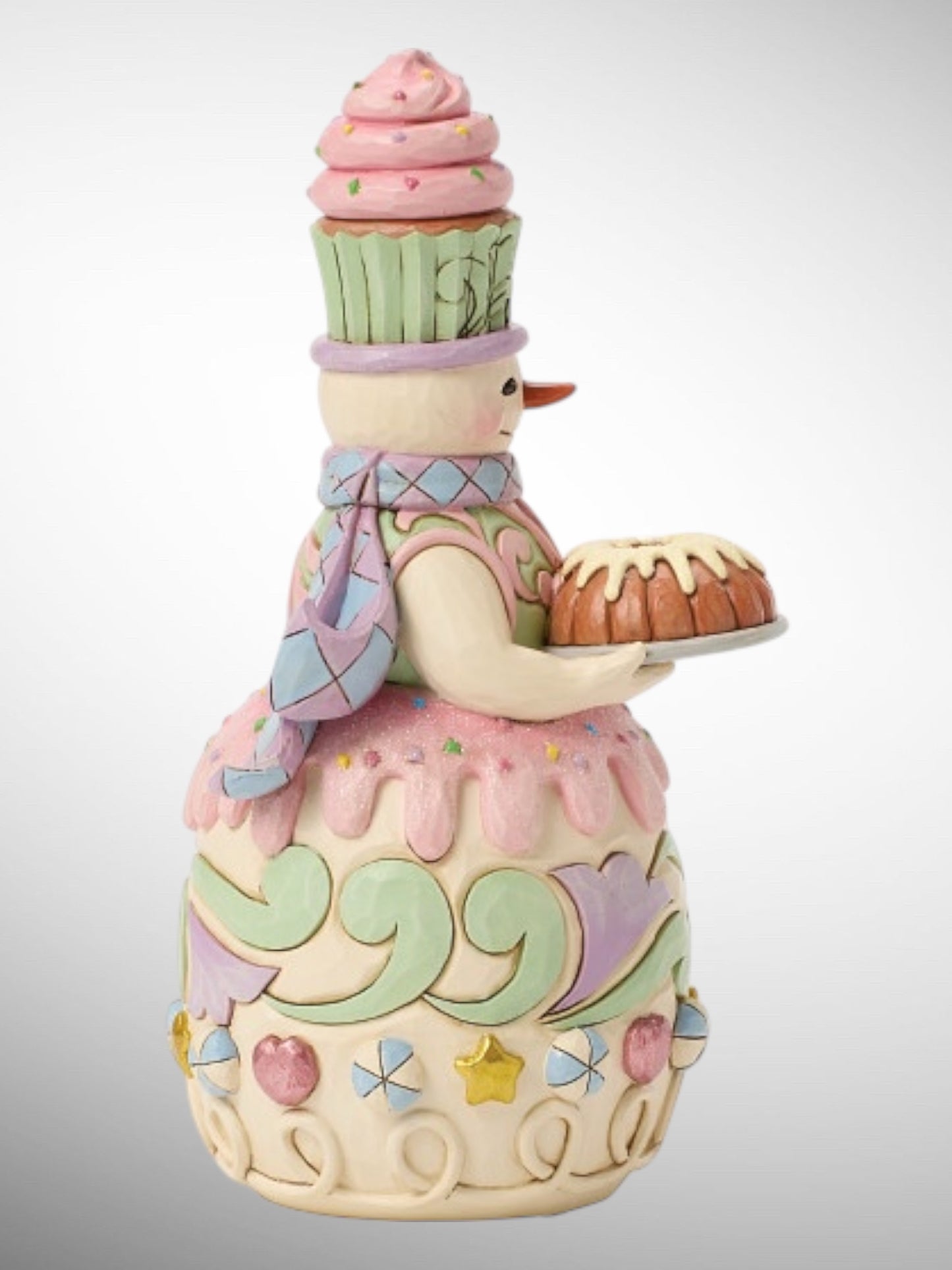 Jim Shore Heartwood Creek - Heartwood Sweets Baked Just For You Christmas Snowman Figurine - PREORDER