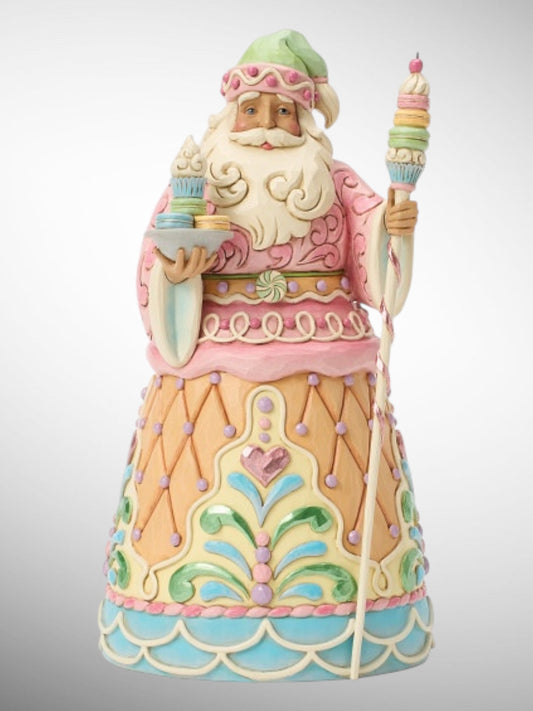 Jim Shore Heartwood Creek - Heartwood Sweets Santa's Sweet Indulgence Christmas Figurine - PREORDER