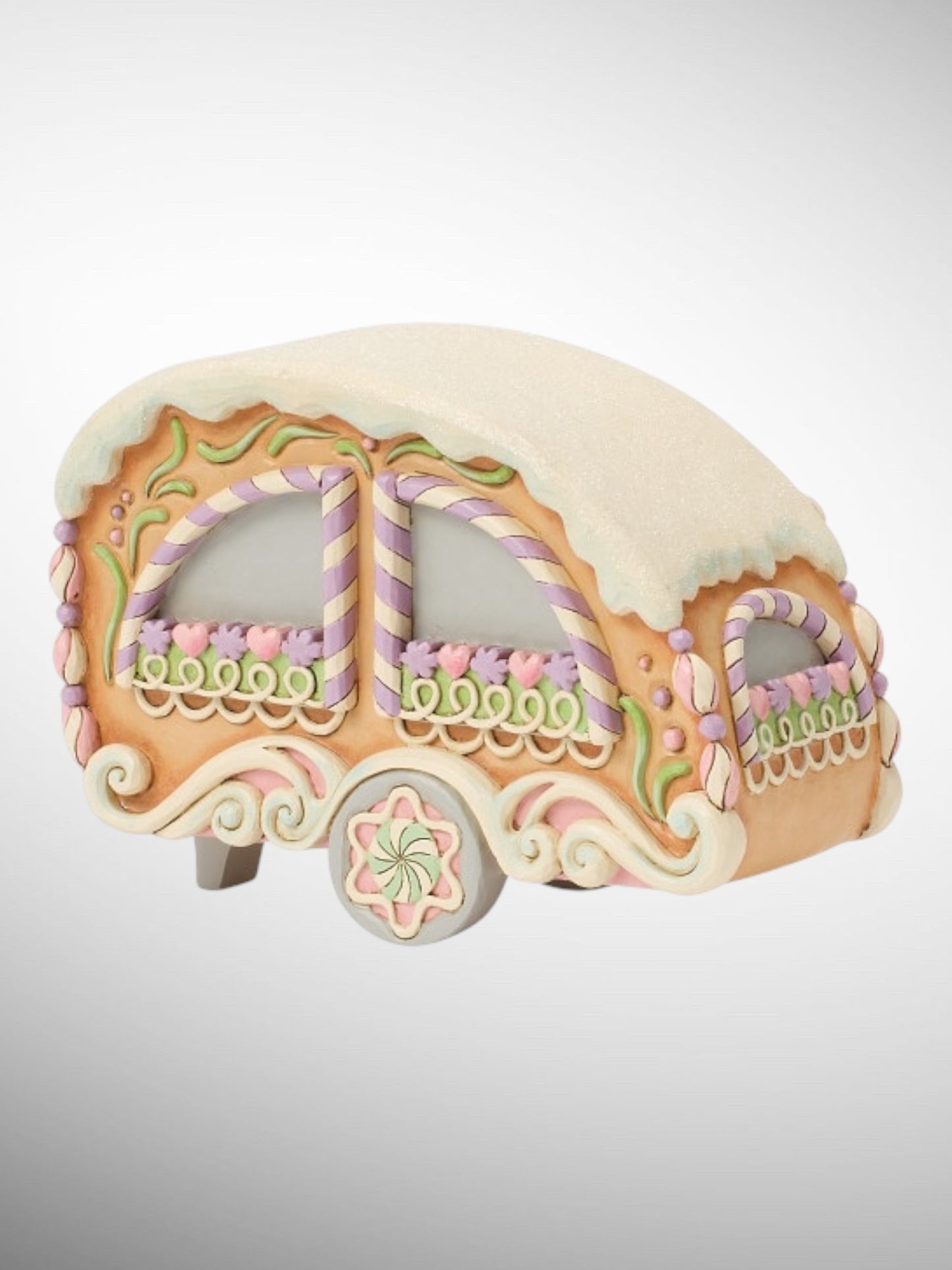 Jim Shore Heartwood Creek - Heartwood Sweets Sweetest Traveler Christmas LED Camper Figurine - PREORDER