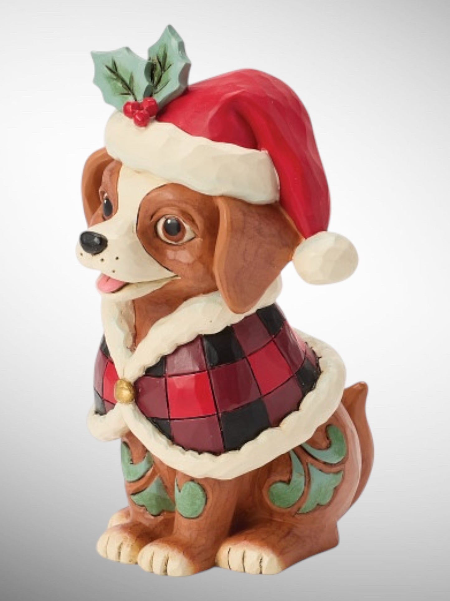 Jim Shore Heartwood Creek - Highland Glen Highland Helper Dog Christmas Figurine - PREORDER