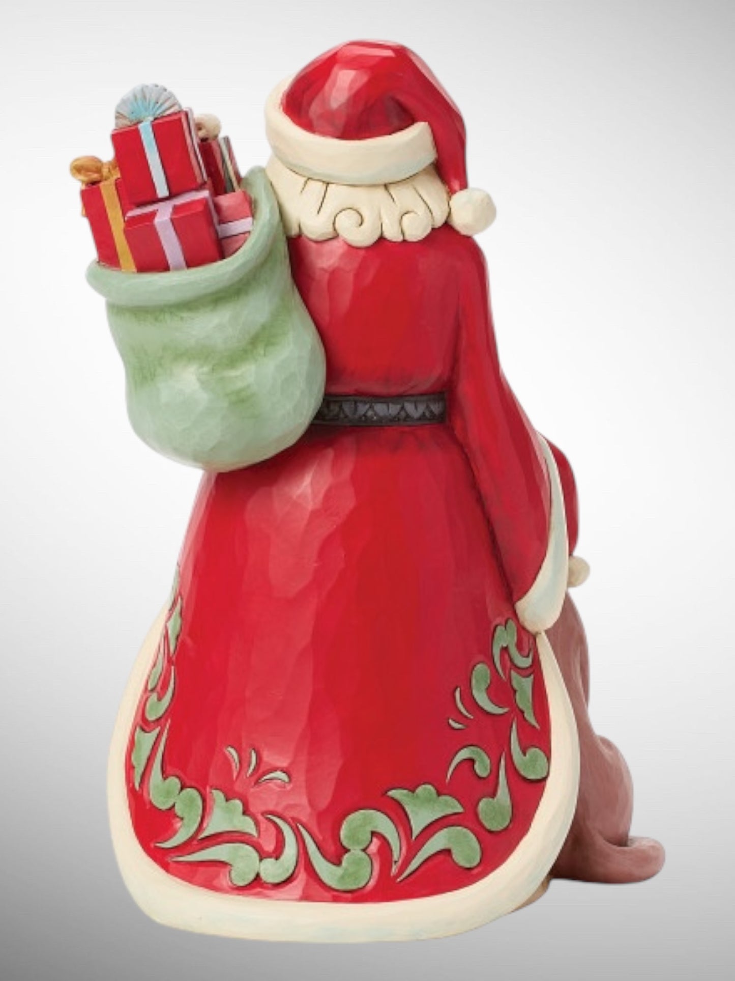 Jim Shore Heartwood Creek - Highland Glen Santa's Companion Dog Christmas Figurine - PREORDER