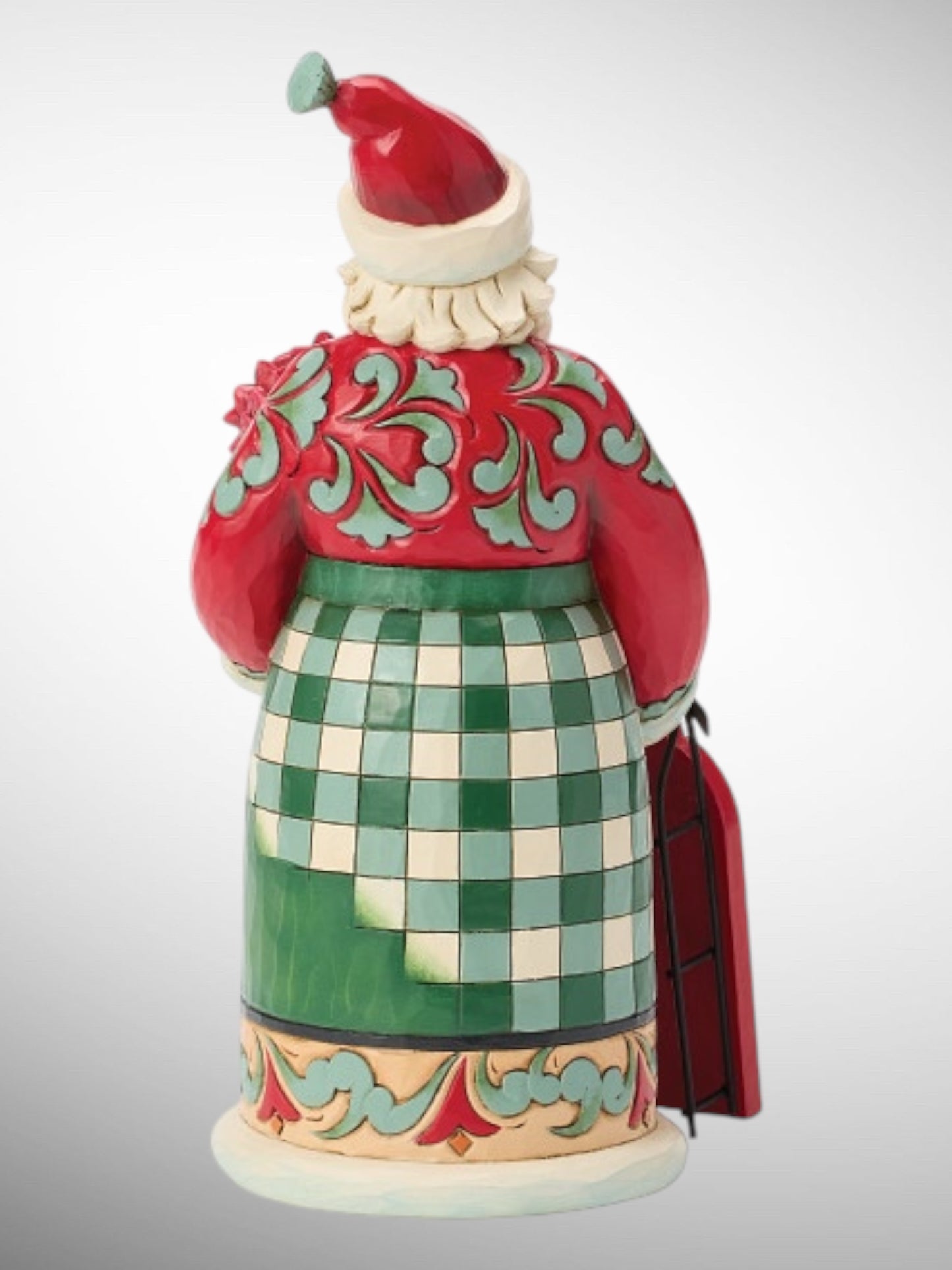 Jim Shore Heartwood Creek - Highland Glen Sliding Into the Holidays Santa Christmas Figurine - PREORDER