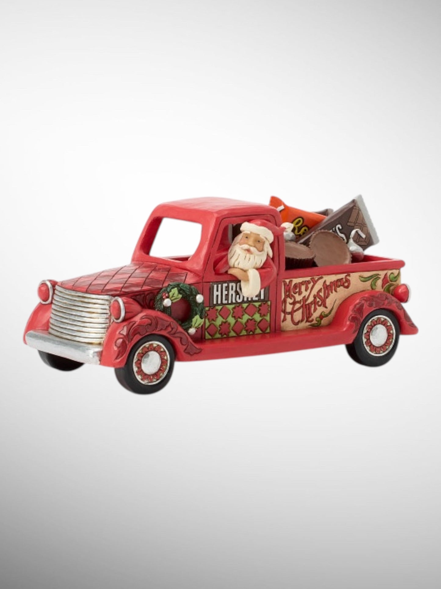 Jim Shore Hershey Collection -  Santa's Candy Cargo Truck Figurine
