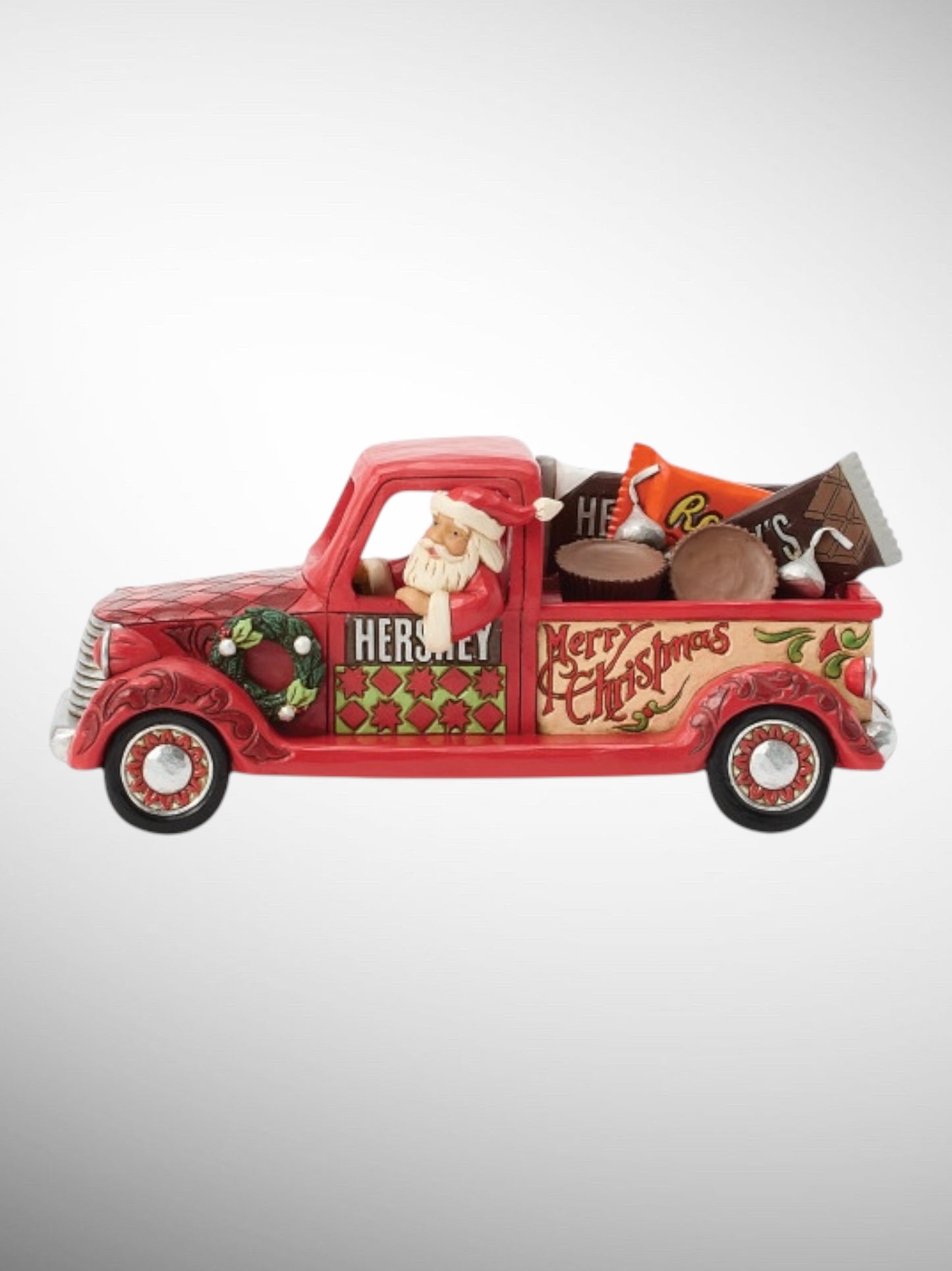 Jim Shore Hershey Collection -  Santa's Candy Cargo Truck Figurine