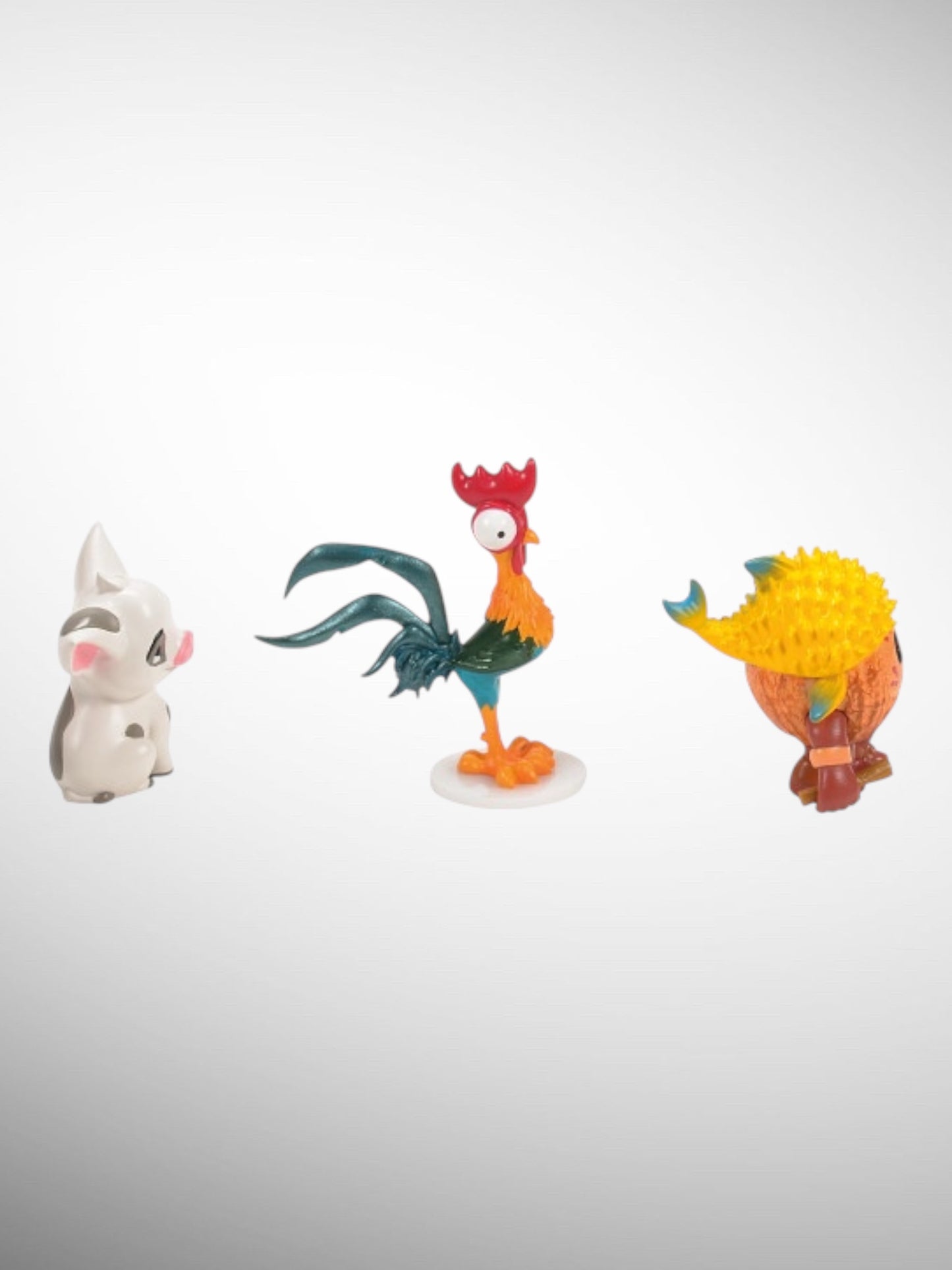 Disney Showcase Collection - Moana Mini Pua Hei Hei & Kakamora Figurine - PREORDER
