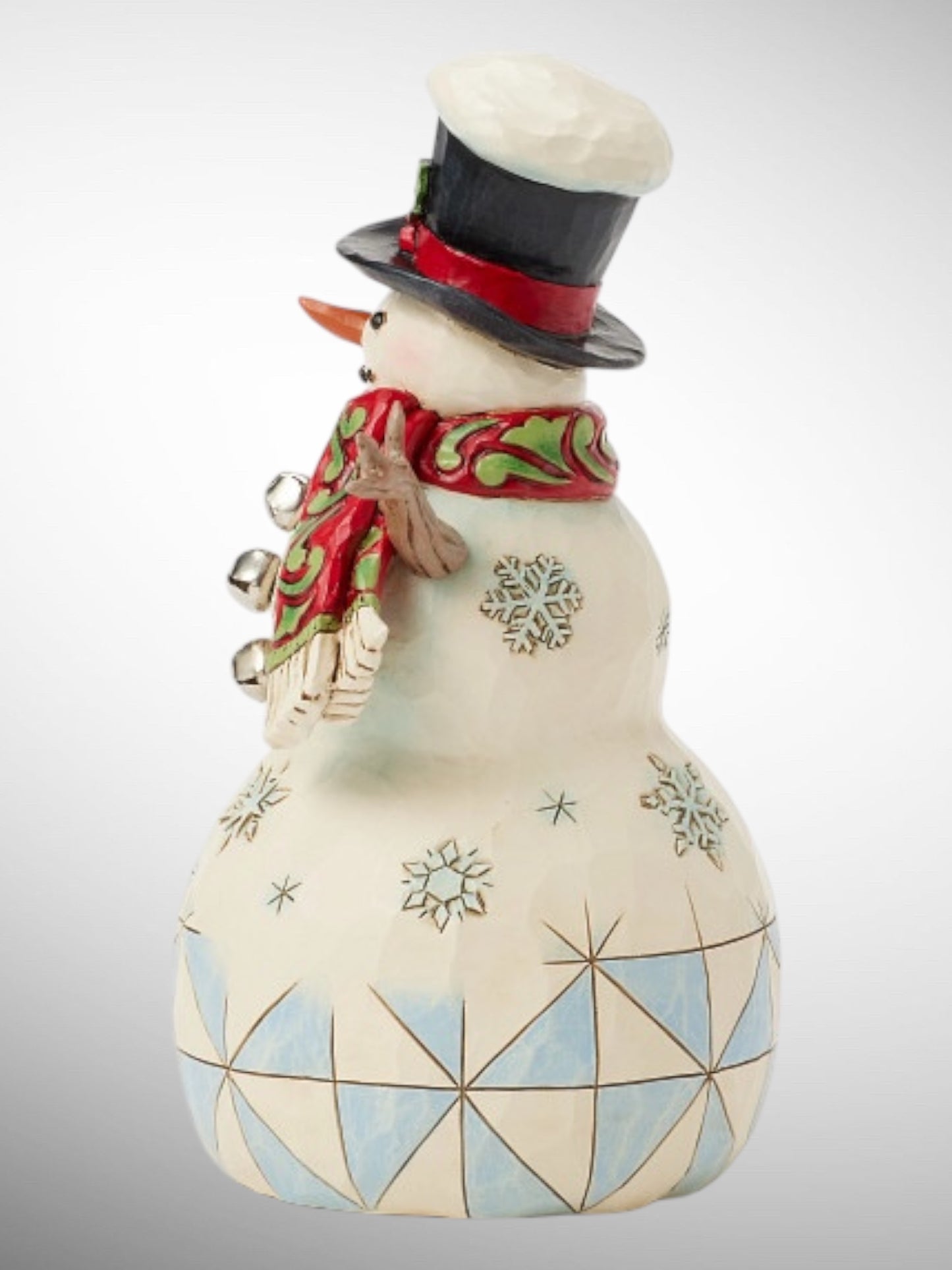 Jim Shore Heartwood Creek - Decembrrr Chill Snowman Cardinal Twig Christmas Figurine - PREORDER
