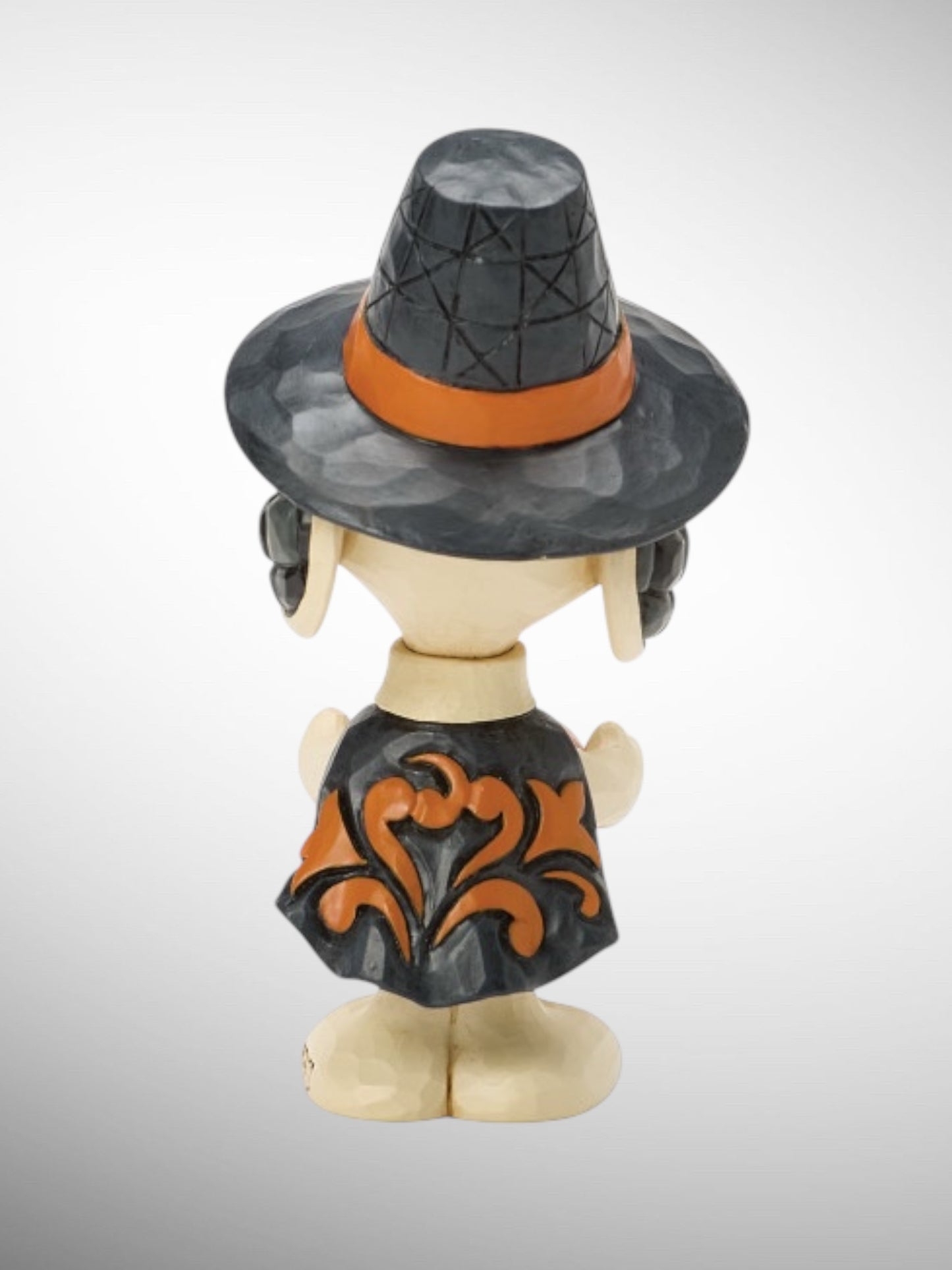 Jim Shore Peanuts - Snoopy with Pumpkin Pie Mini Figurine - PREORDER