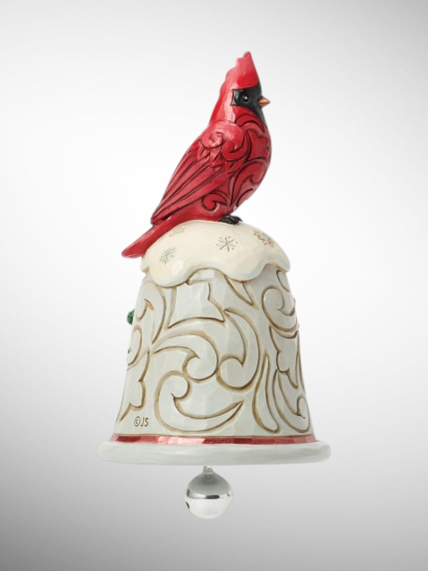 Jim Shore Heartwood Creek - Sounds of the Holiday Cardinal Pint Size Christmas Figurine - PREORDER