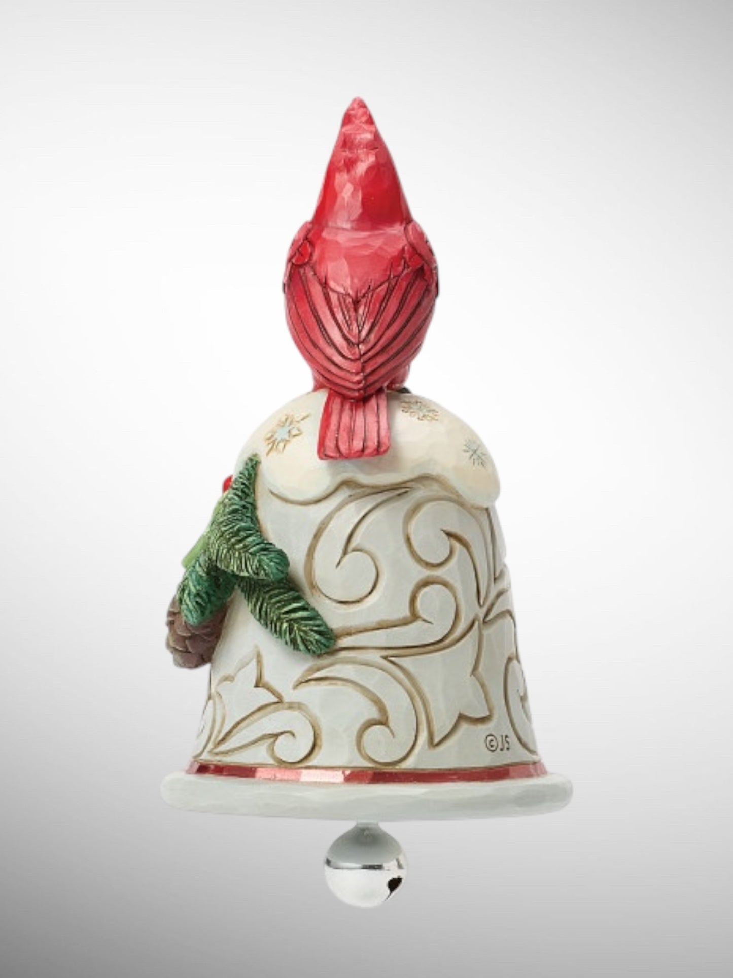 Jim Shore Heartwood Creek - Sounds of the Holiday Cardinal Pint Size Christmas Figurine - PREORDER