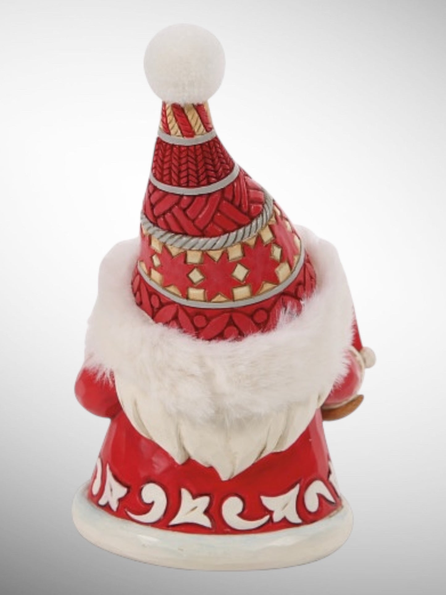Jim Shore Heartwood Creek - Gnomebody's Cutie Christmas Gnome Hugging Puppy Figurine