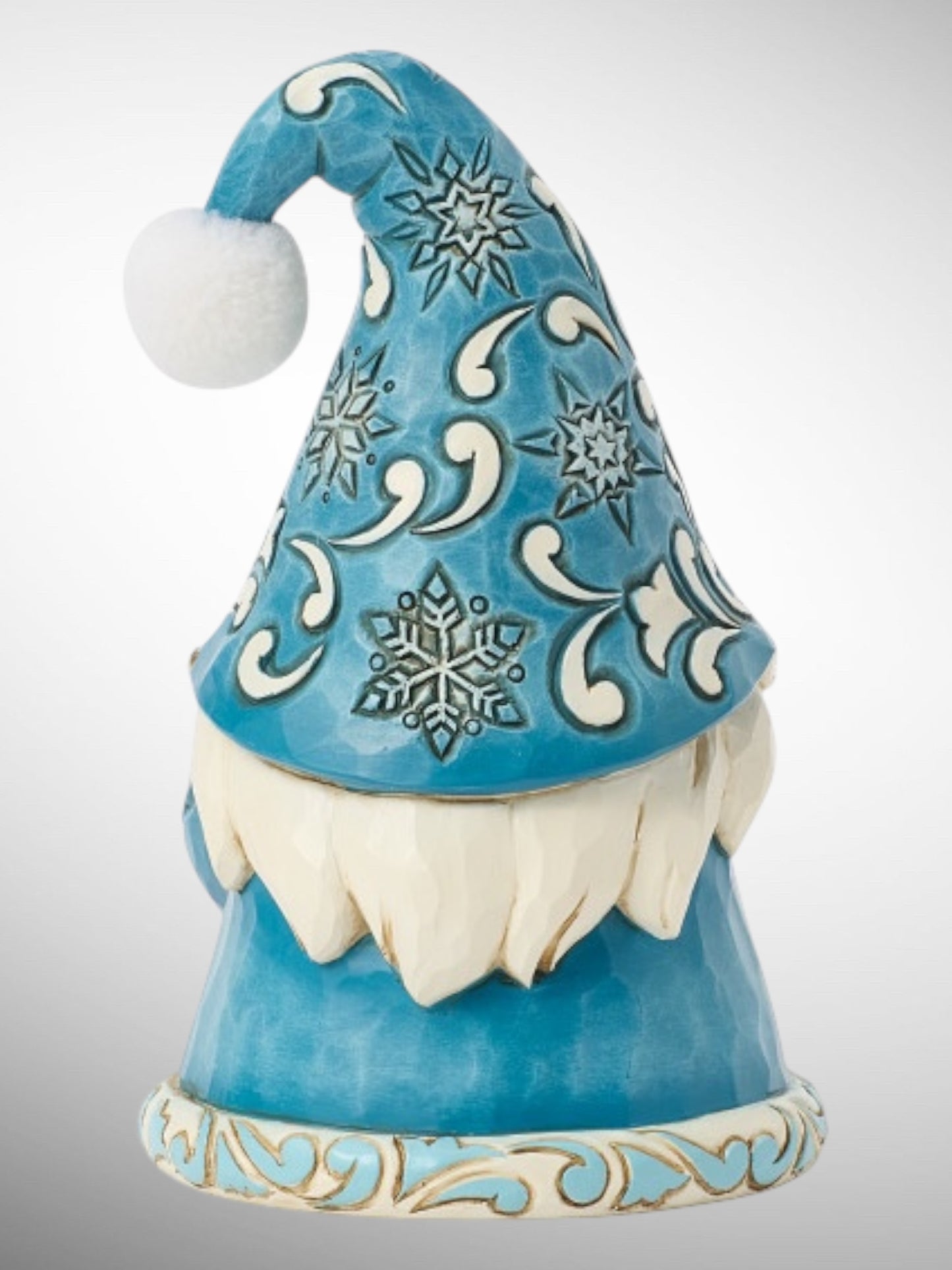 Jim Shore Heartwood Creek - Snow Beautiful Christmas Gnome Holding Snowflake Figurine